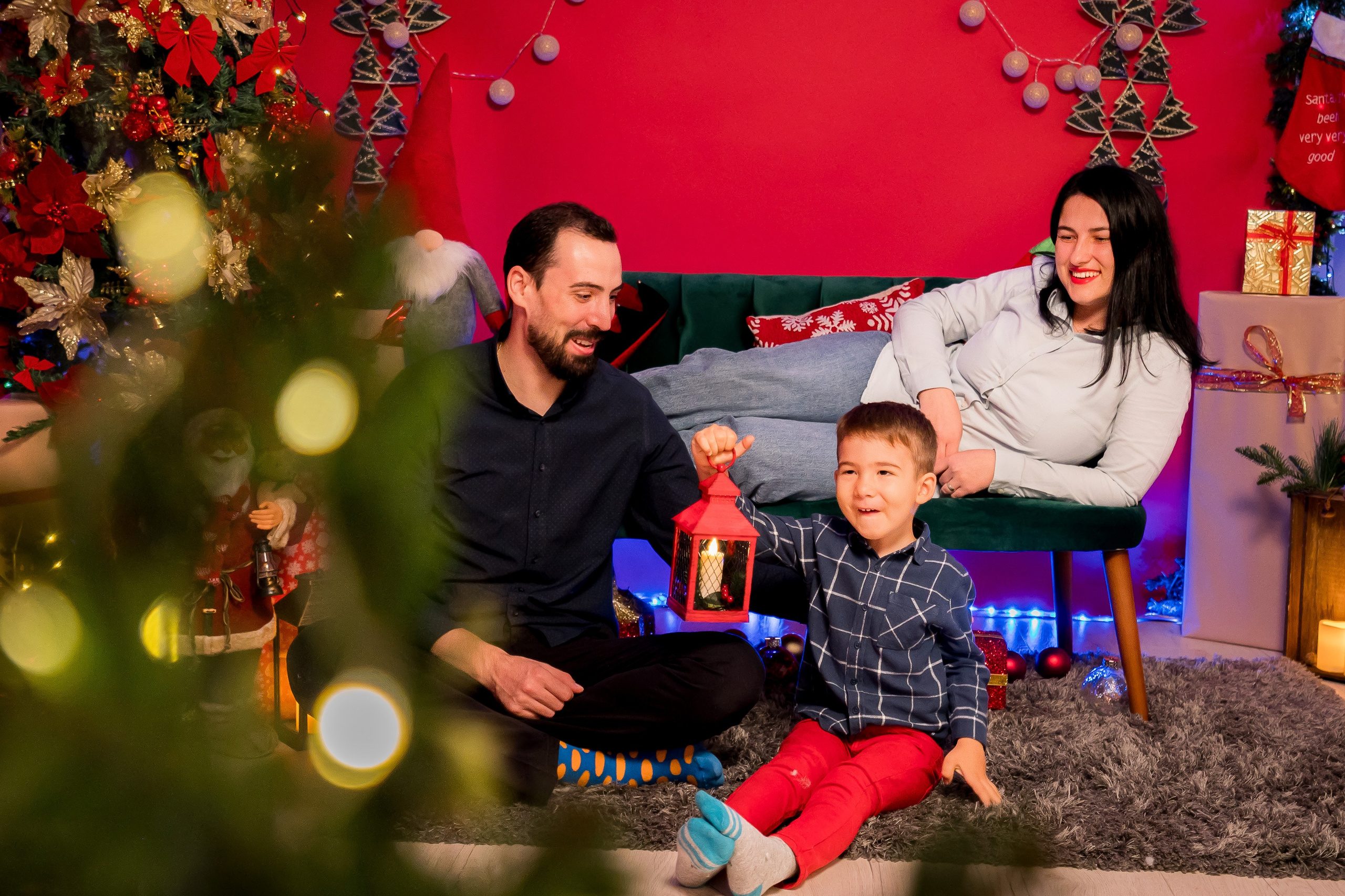 Sedinta Craciun Carmen&Adi