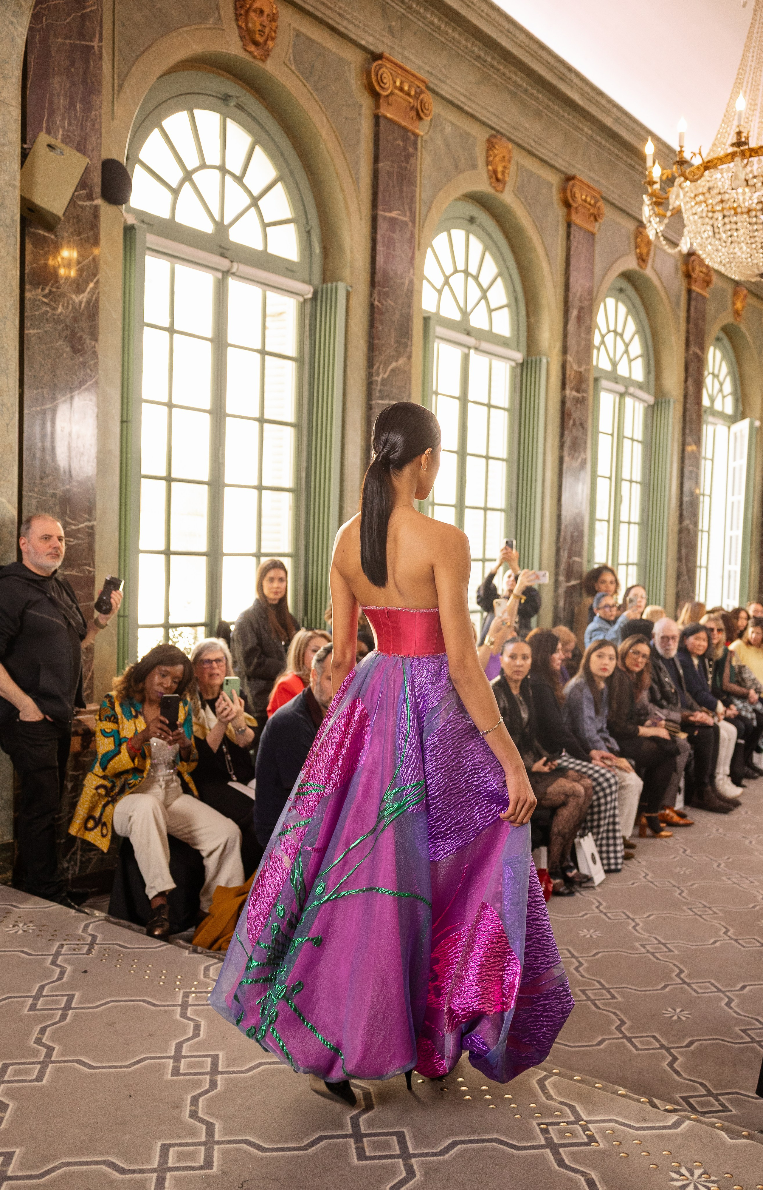 Paris fashion week. MATVEEVA STUDIO