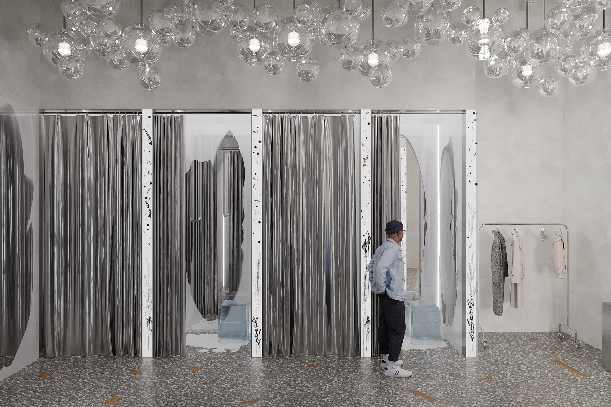 Commercial spaces. Interior design by Yuliya Shpeter