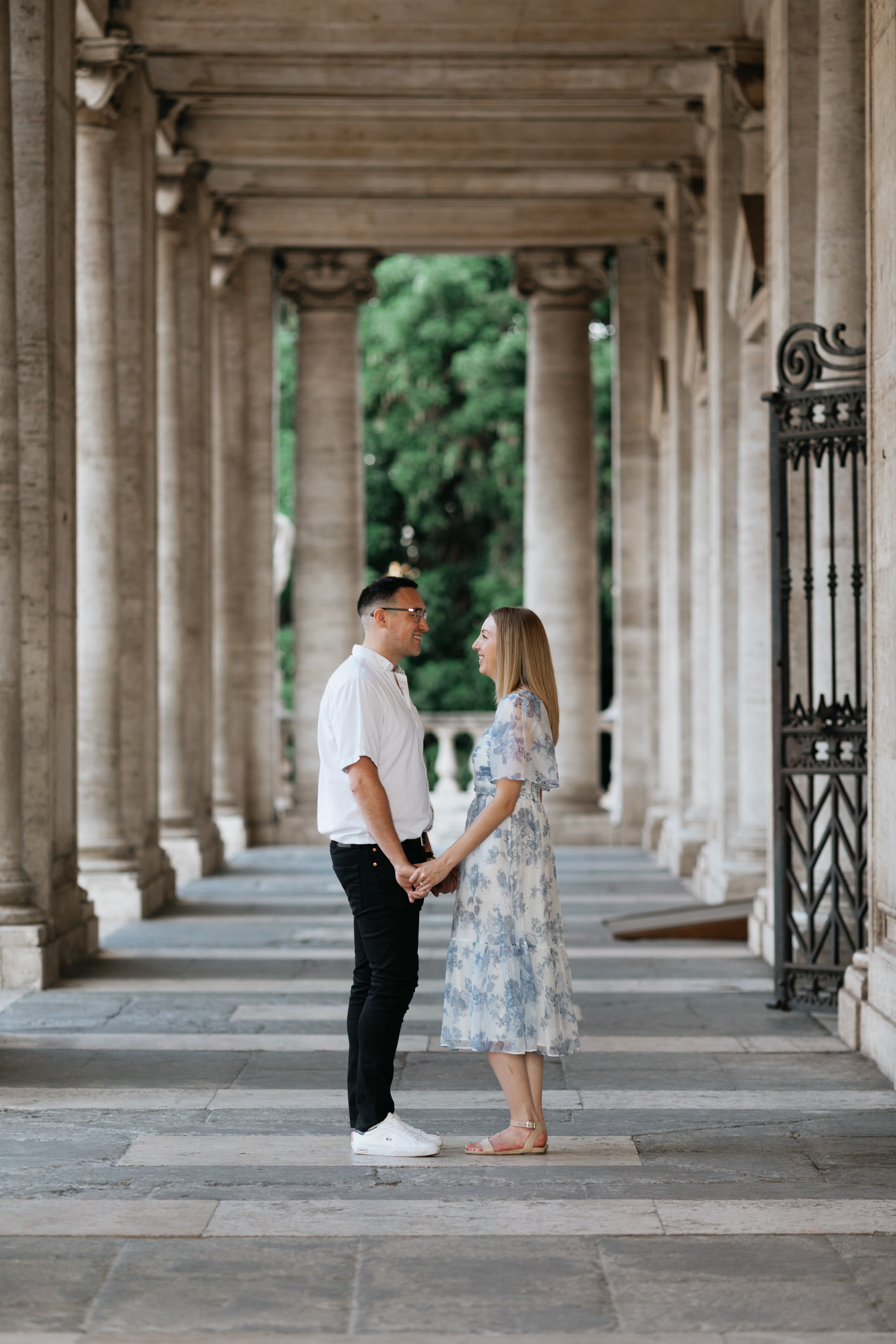 Leanne and Matt. Photographer in Rome