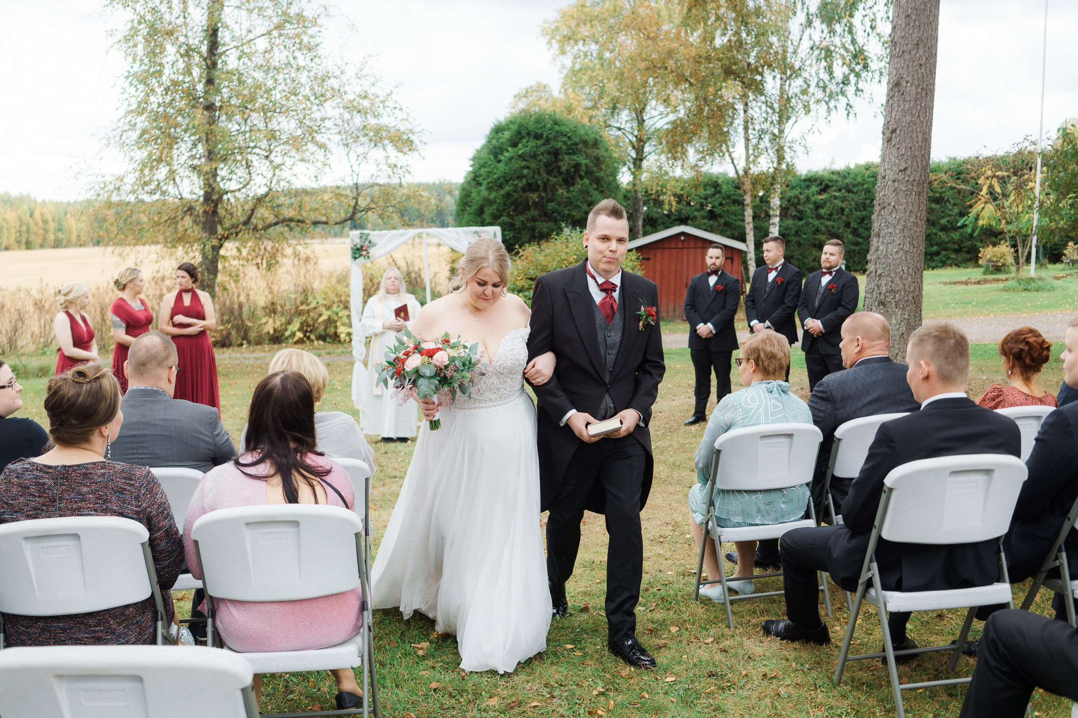 Sarah&Teemu, Hääkuvaus Kytäjän juhlatila, Hyvinkää