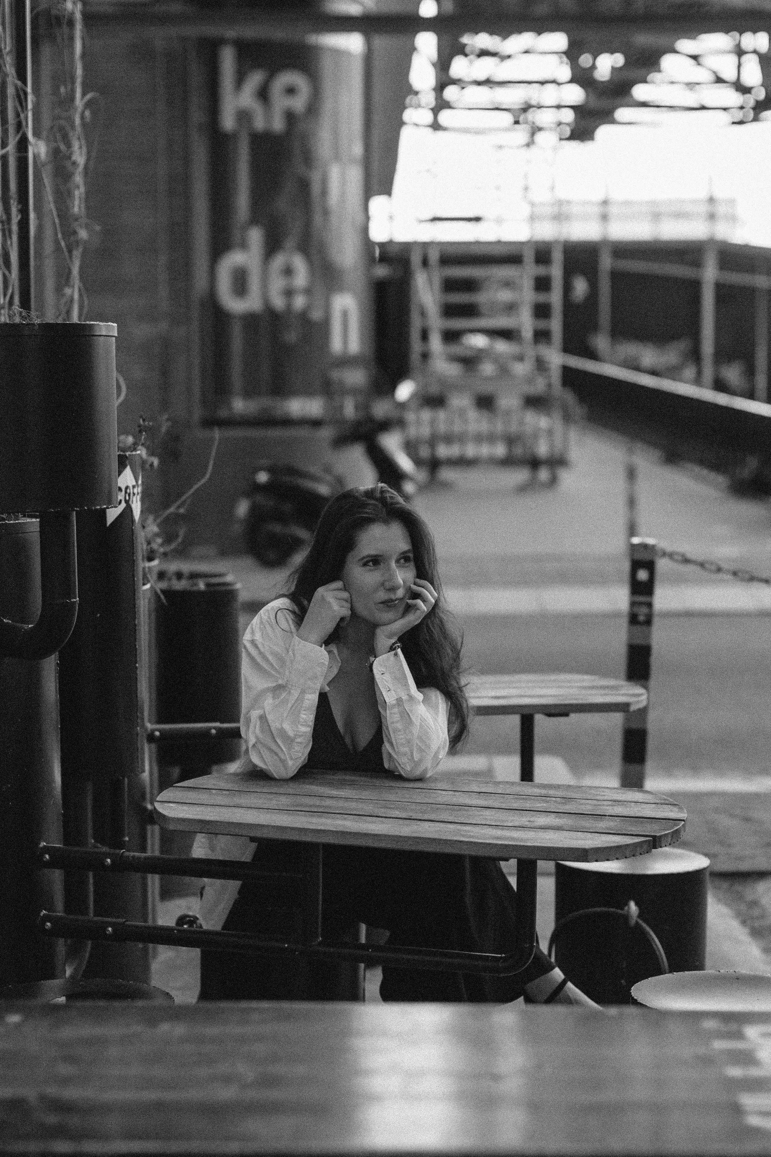 Oksana. The 1st photoshoot in life. True self