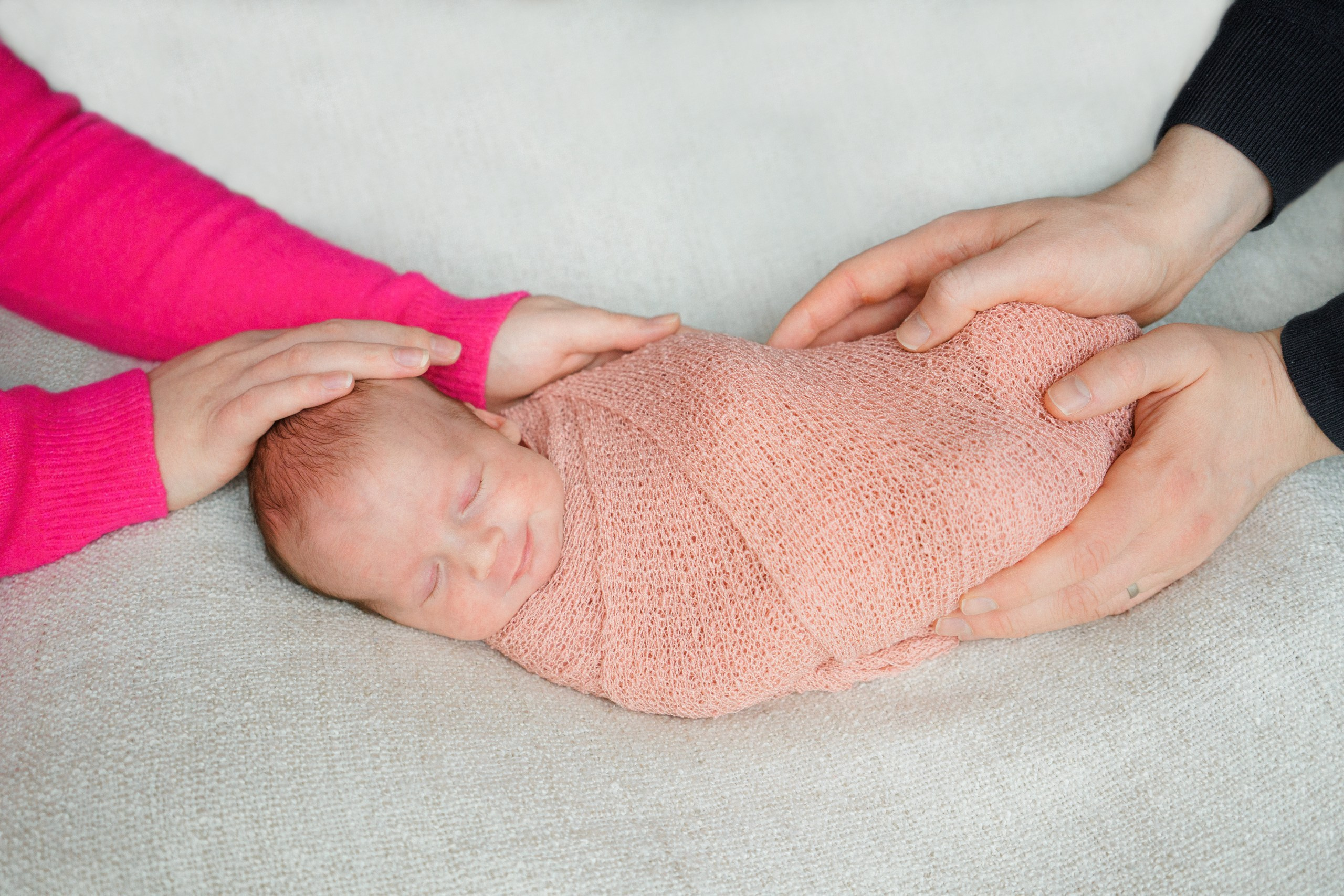 Vastasyntyneen tytön kuvaus|Helsingissä