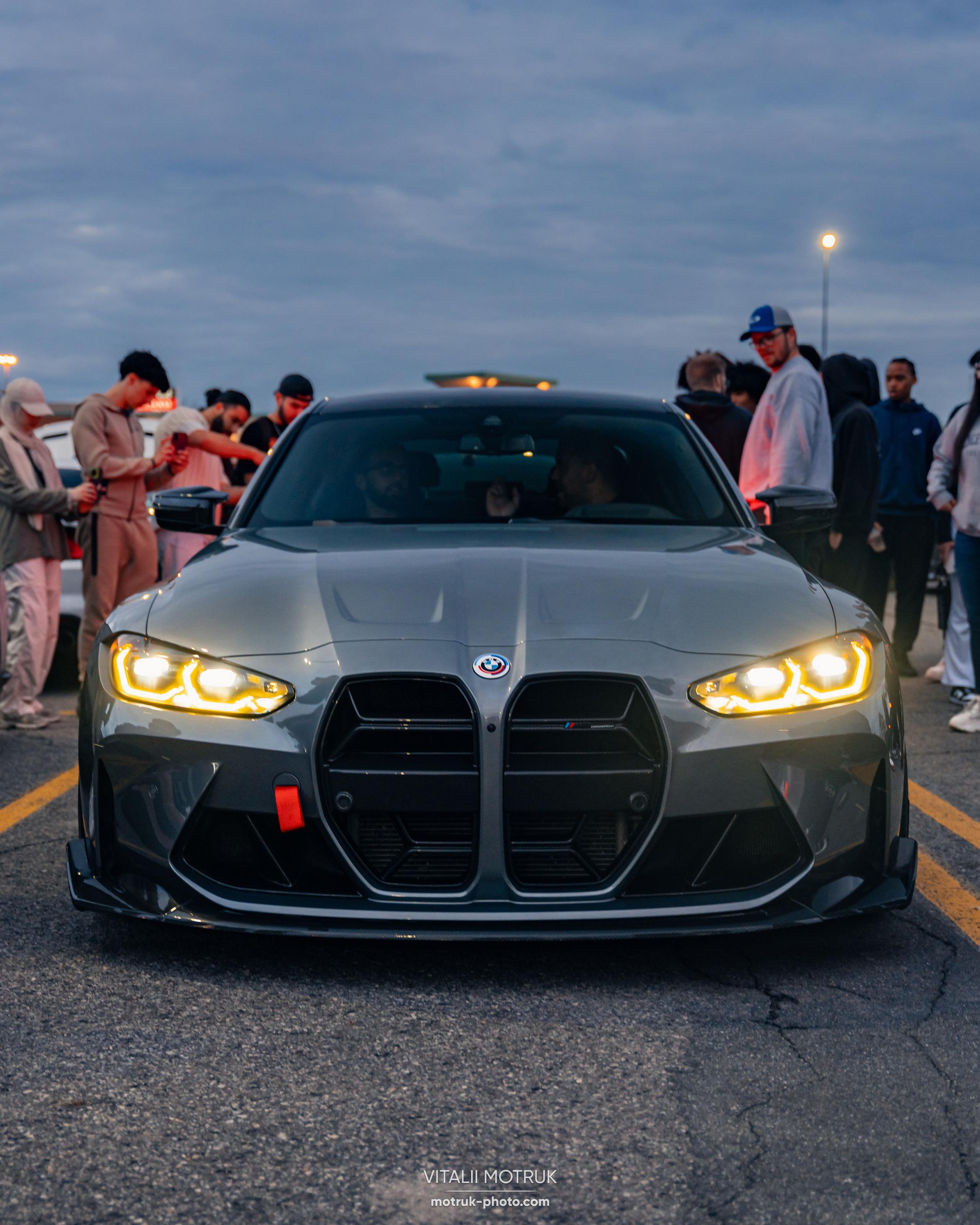 Car meet: 514 bimmers. Photographe de voitures à Paris — Vitalii Motruk