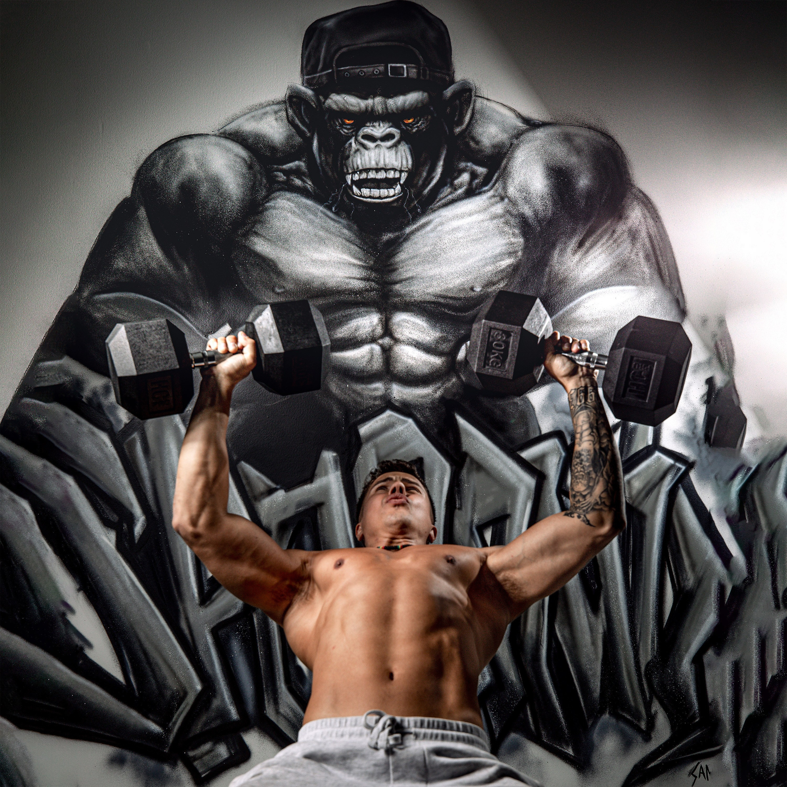 Спортзал. Екатерина Мансур Портретный фотограф в Финляндии (Хельсинки и Уусима)