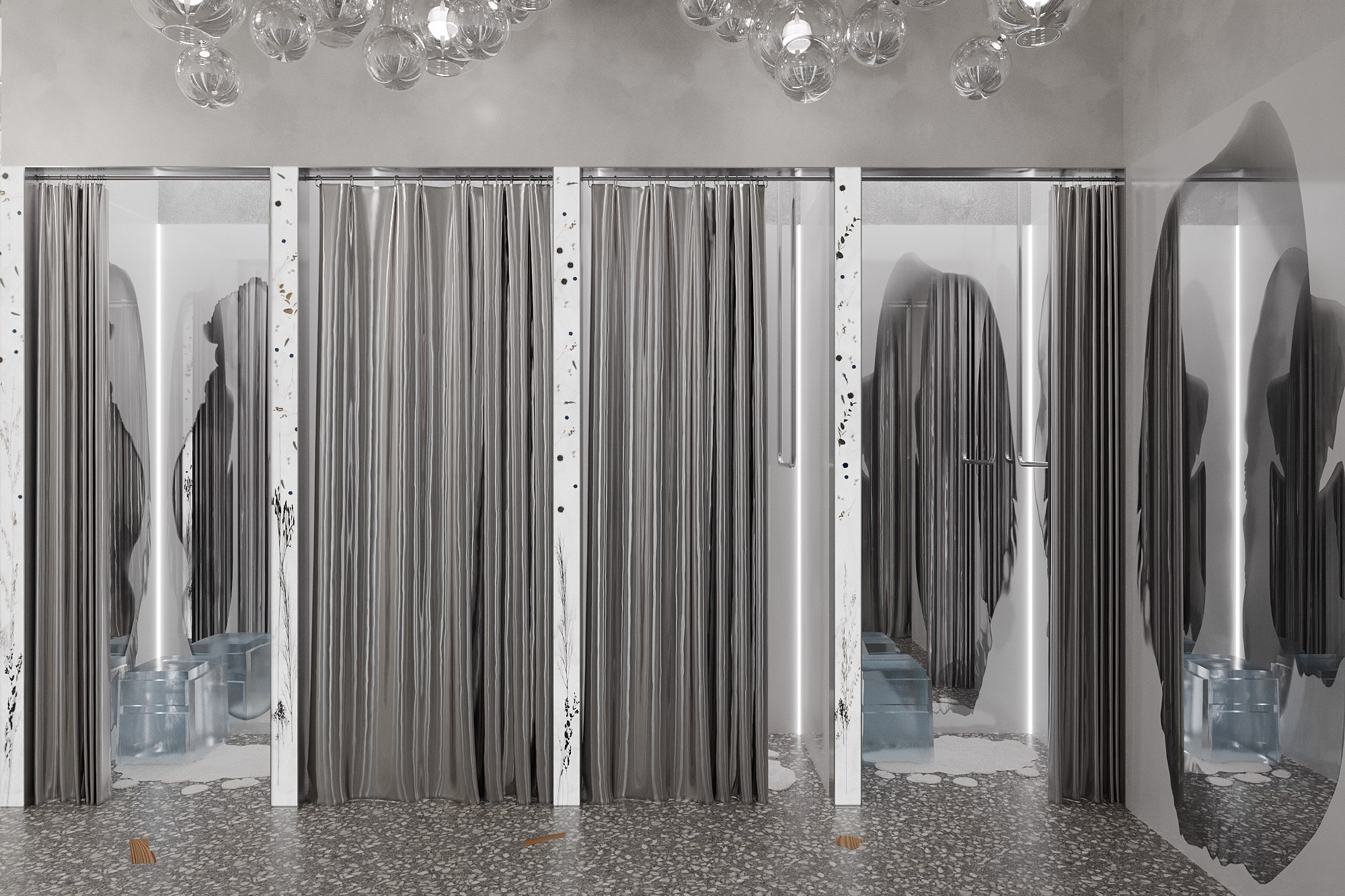 Commercial spaces. Interior design by Yuliya Shpeter