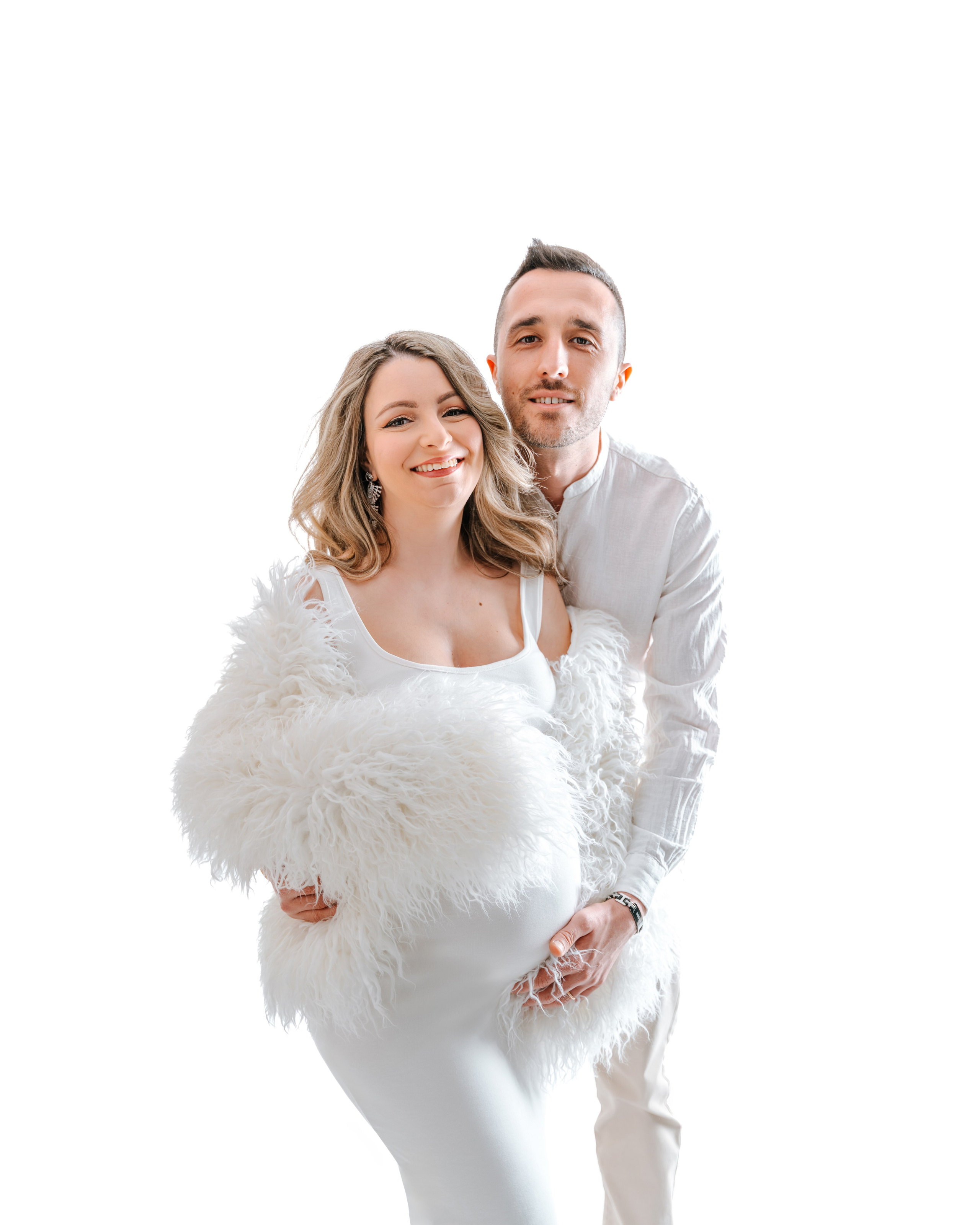 Maternity. Svitlana Miahka fotografa a Genova