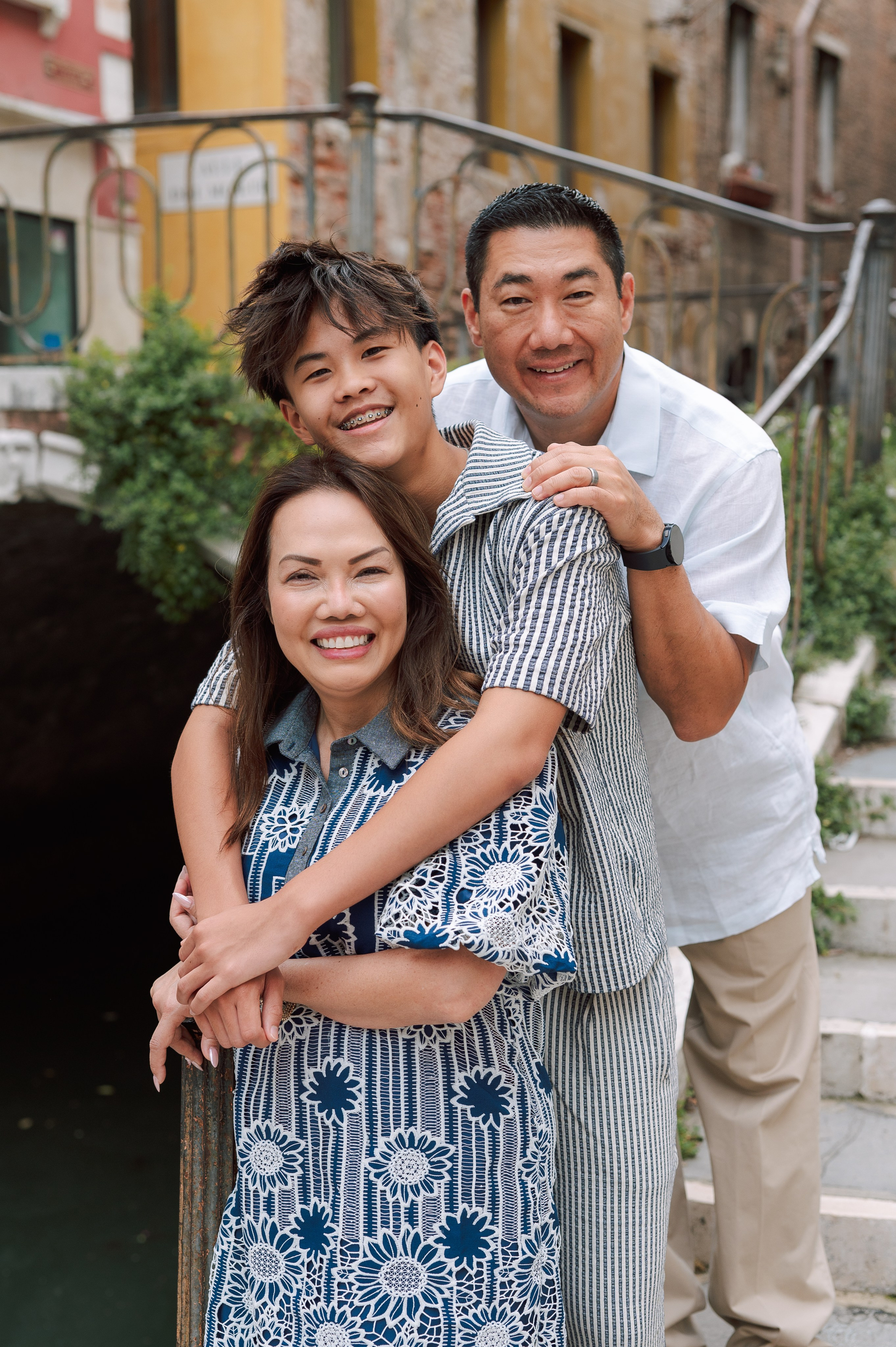 Jennifer, Tim and Jayden. Photographer in Venice Anna Terzi