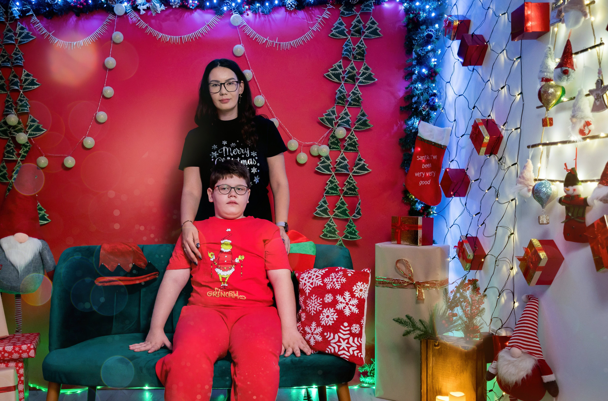 Sedinta Craciun Lioana&Adi