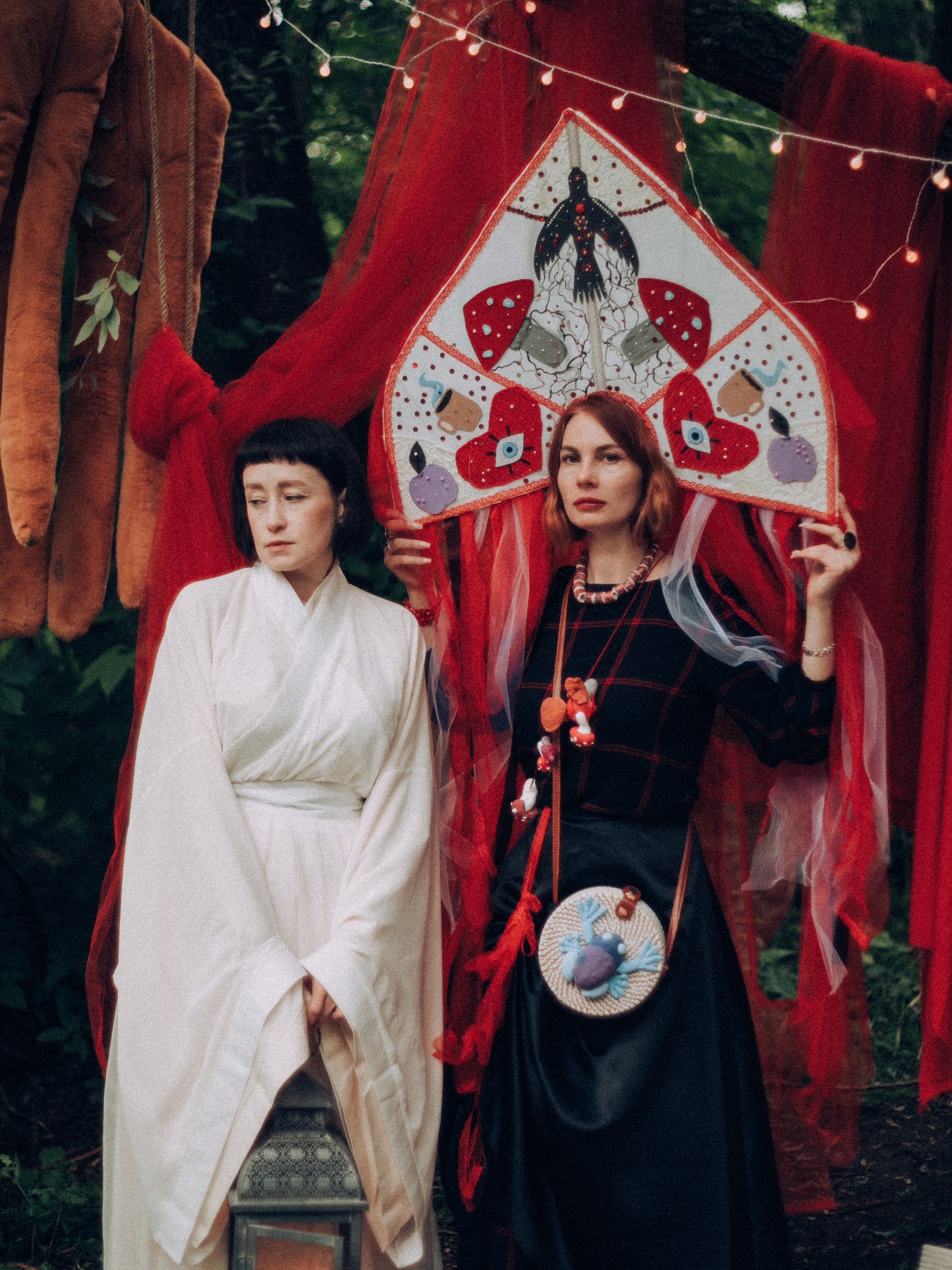 Witches' picnic — fantasy themed event. Moth & Moss Photography