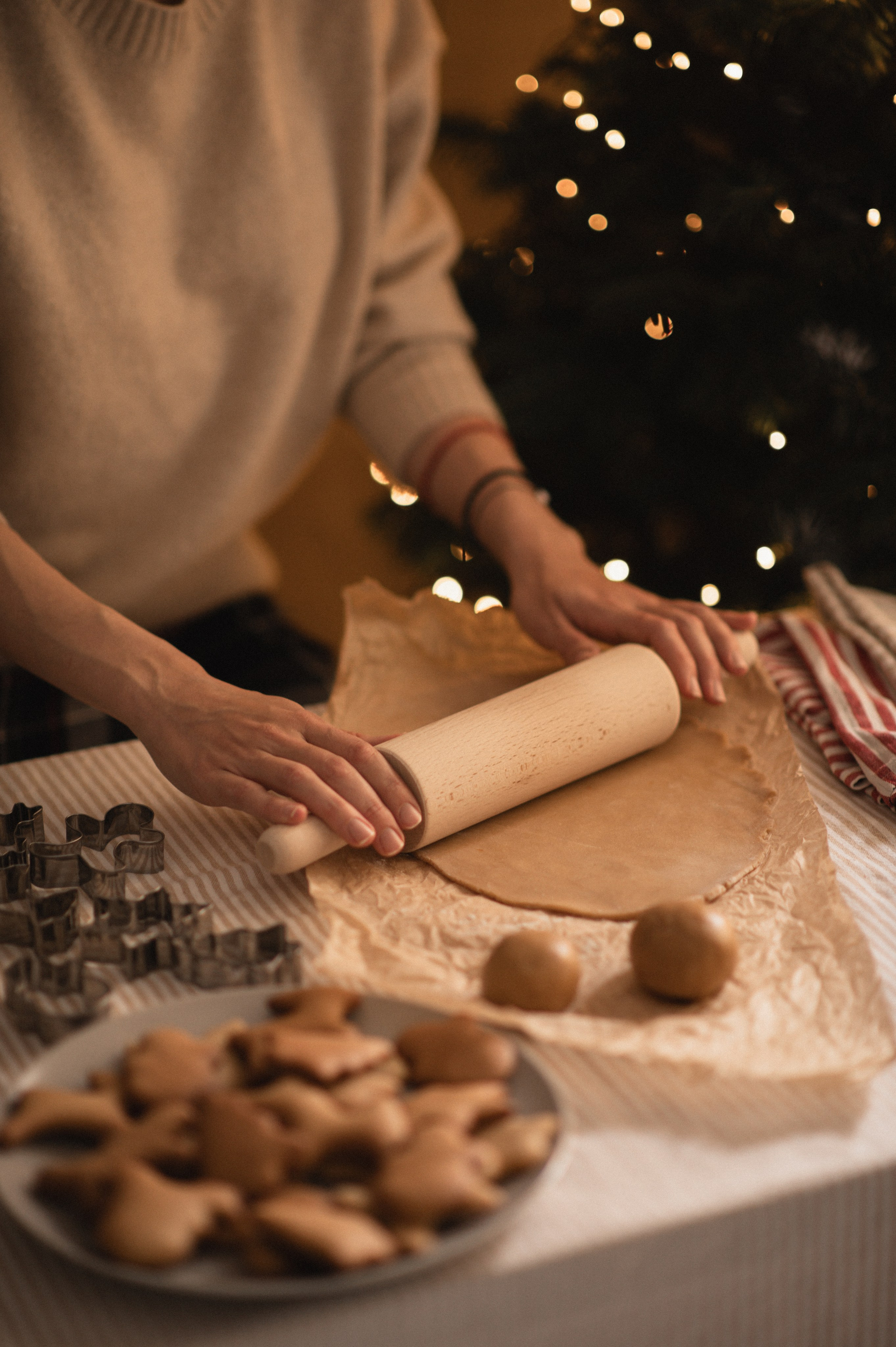First Christmas. Family, children, portrait, and event photography in Thessaloniki