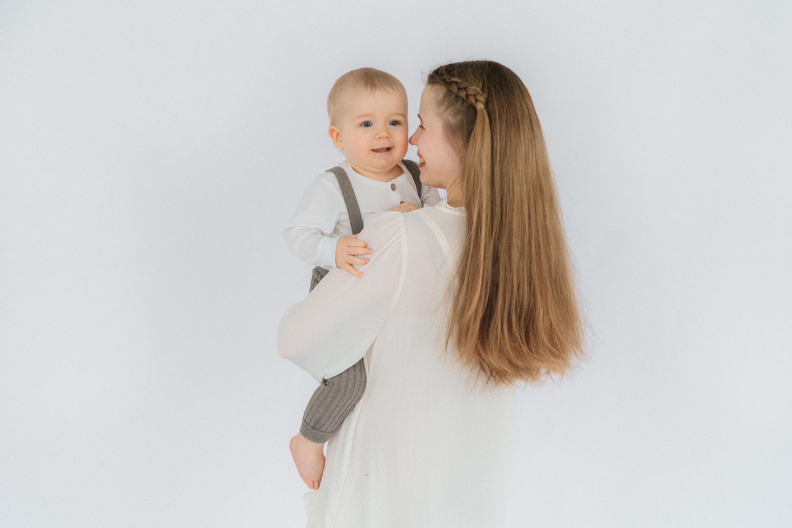 Perhekuvaus studiossa