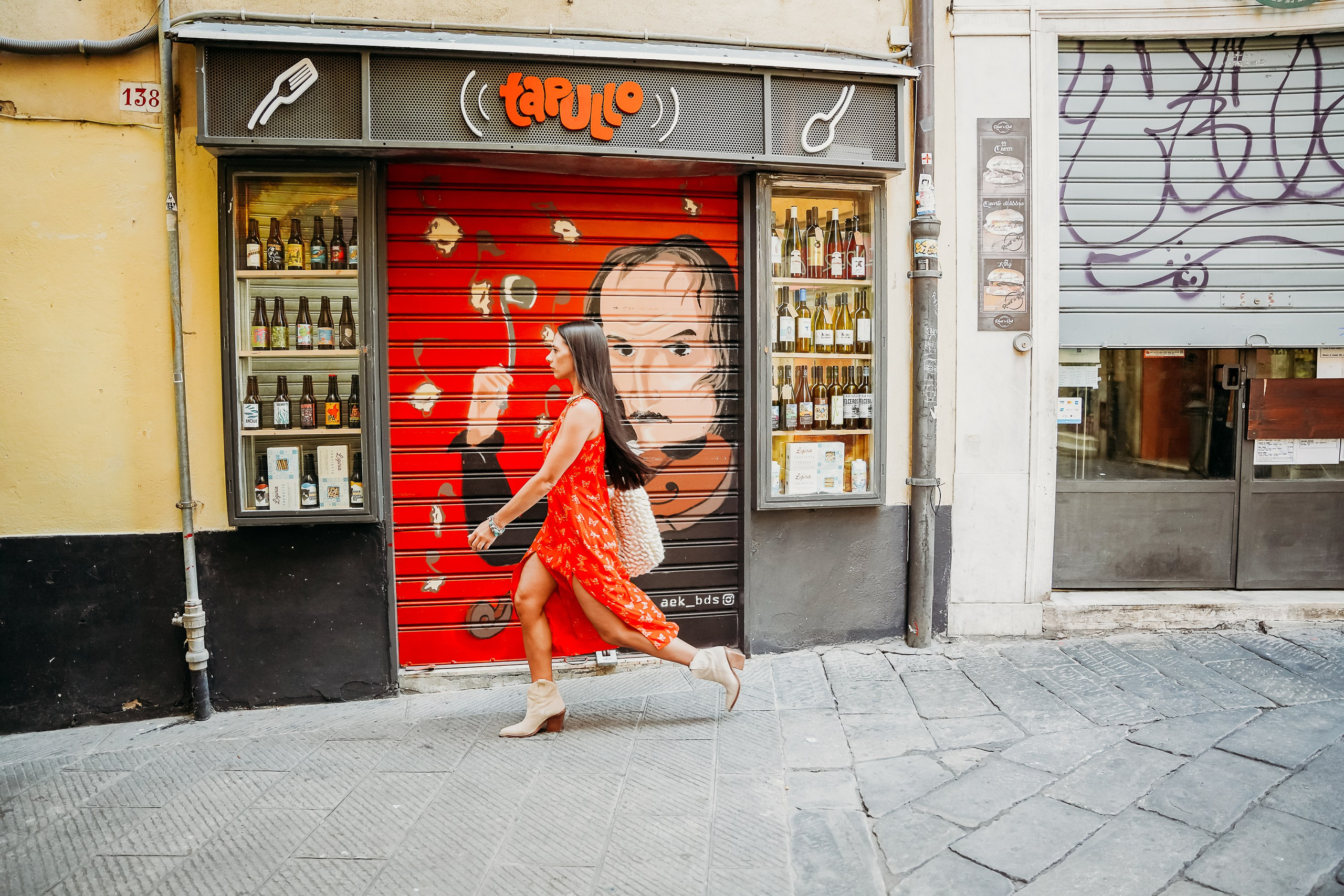 Lifestyle. Svitlana Miahka fotografa a Genova