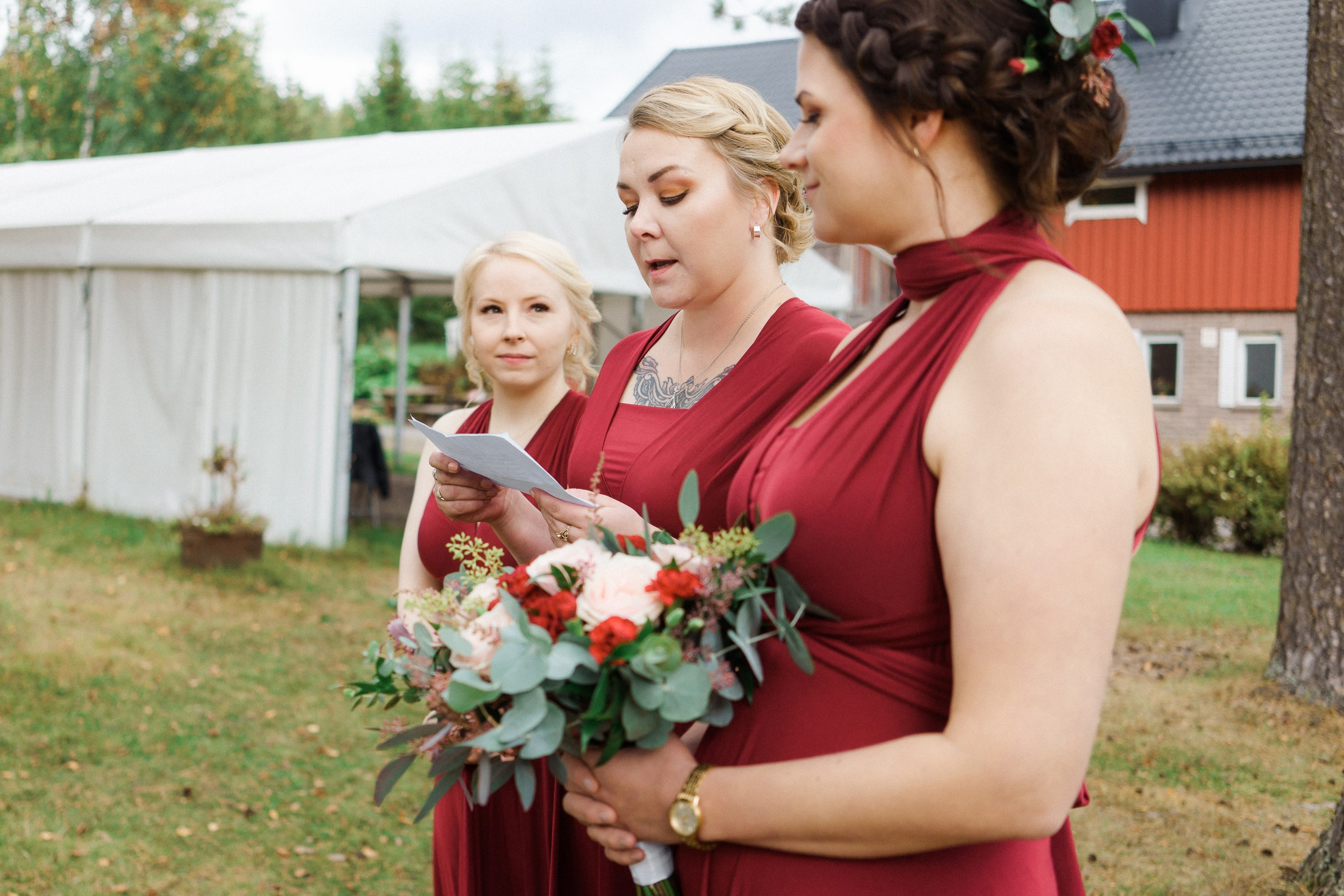 Sarah&Teemu, Hääkuvaus Kytäjän juhlatila, Hyvinkää