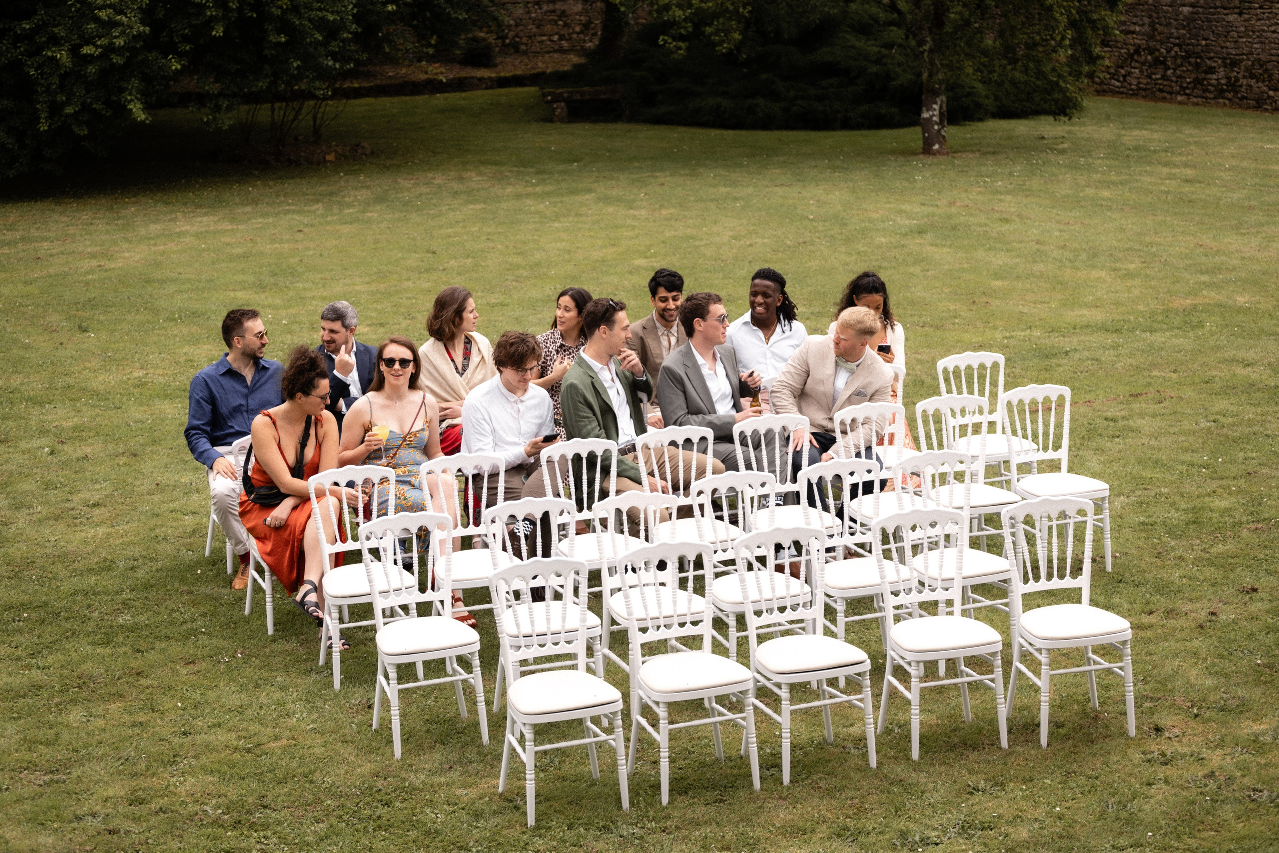 Olivia & Robbie. Wedding in South West of France at Chateau de la Borderie. Benest. Eugenie Smirnova — wedding, corporate and lifestyle photographer in Toulouse and Southwest France