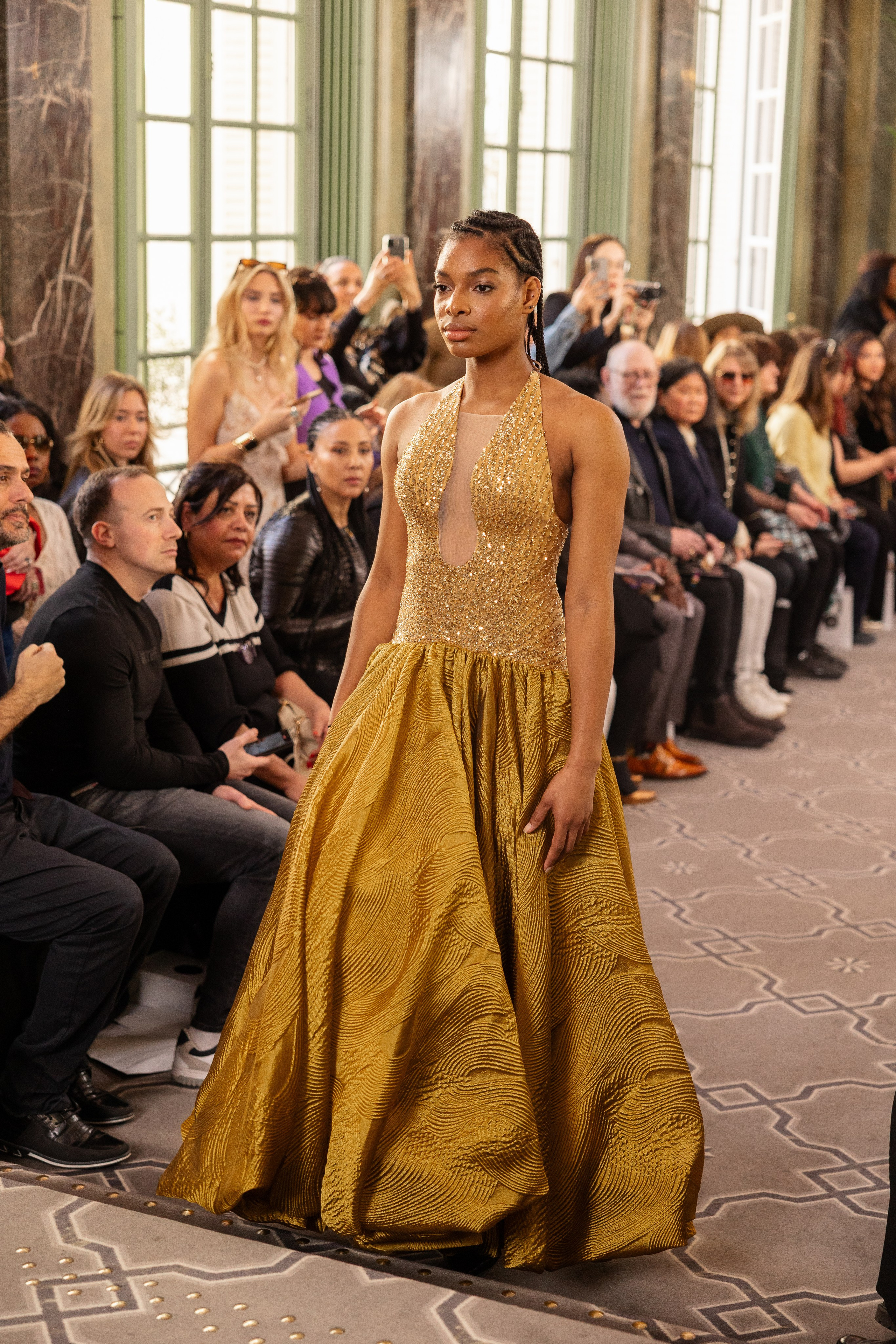 Paris fashion week. MATVEEVA STUDIO