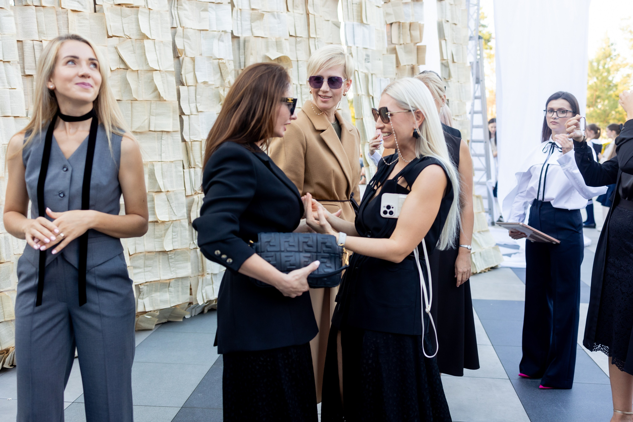 L.Storojuc backstage runway. MATVEEVA STUDIO