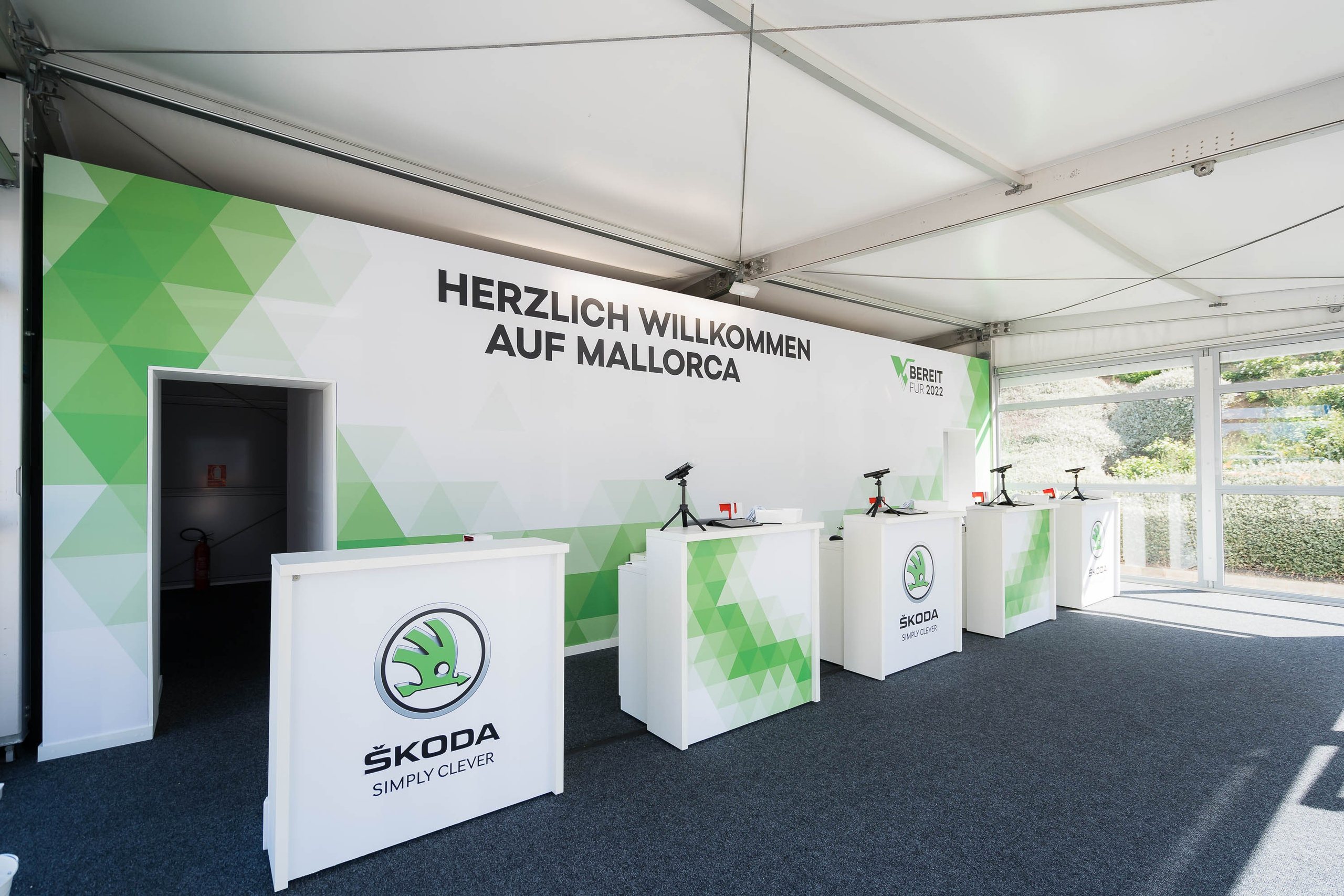 Skoda car presentation manufacturer in Mallorca. Mallorca Wedding, Corporate & Social Photographer