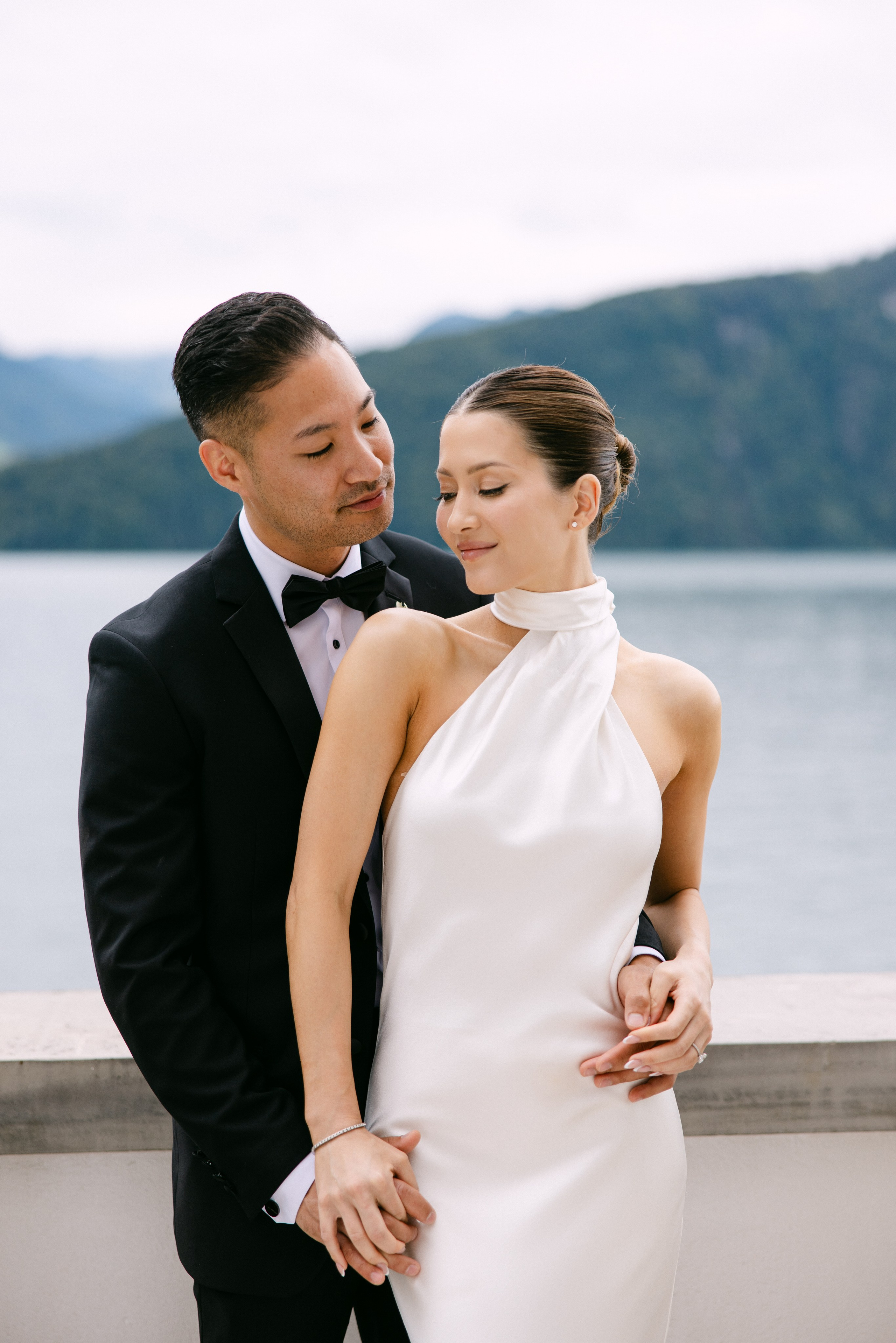 Intimate wedding at Parkhotel Vitznau on Lake Lucerne. Wedding and Family Photographer Switzerland and Italy. Valeria Diaz