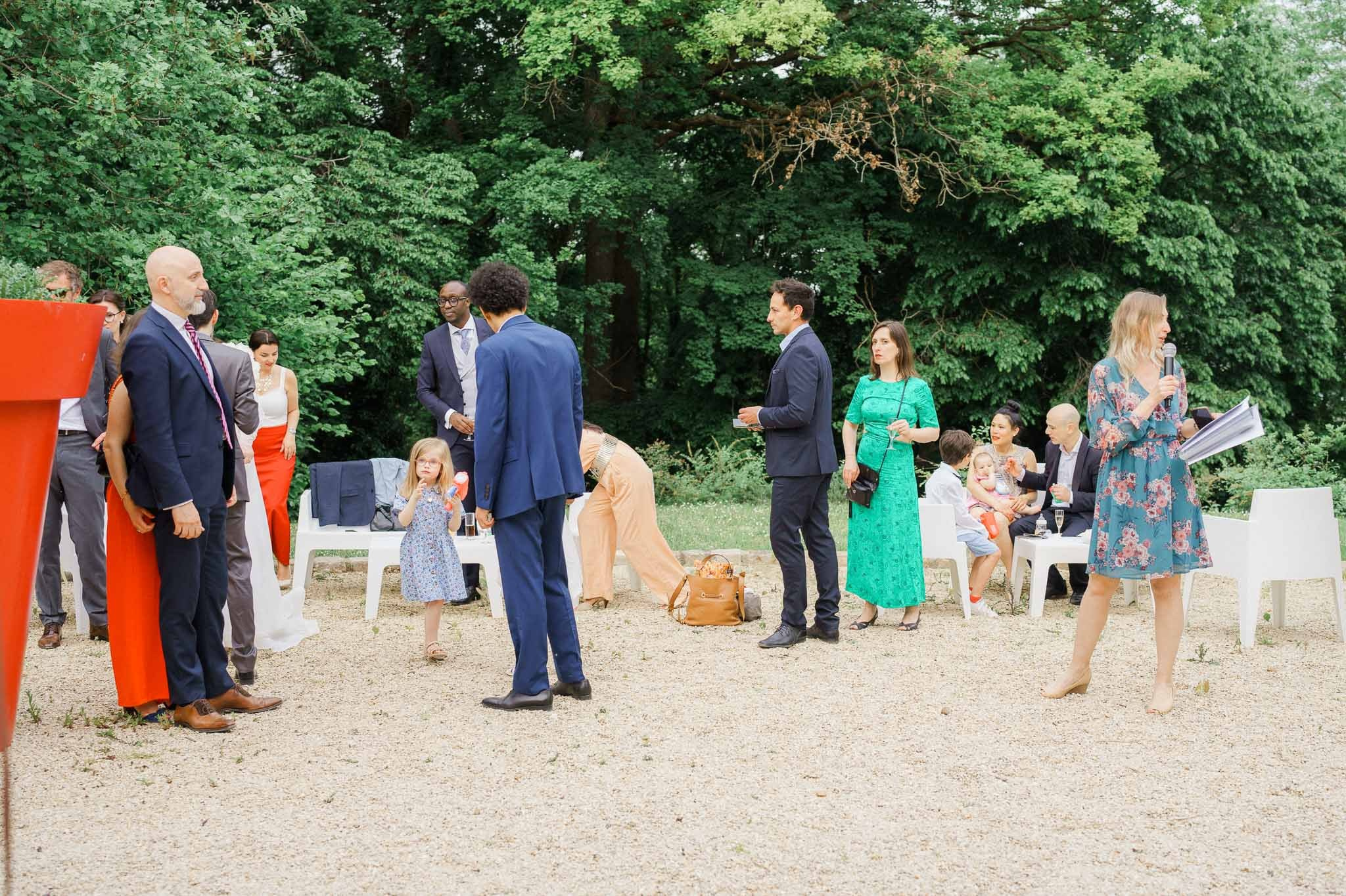 K& F, destination wedding photographer in L’Orangerie de l’Orée du Bois, France