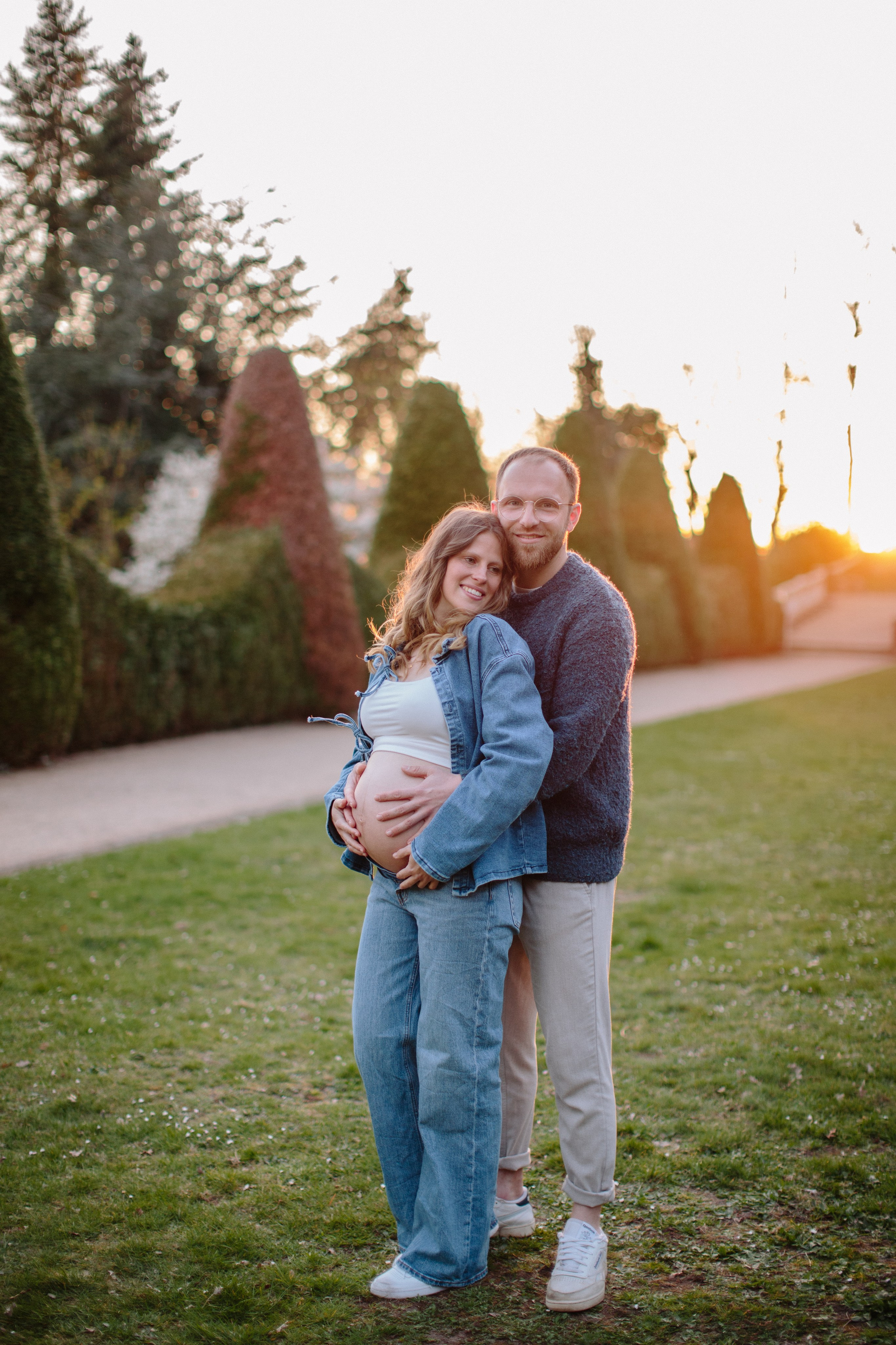 Babybauch. Hochzeitsfotograf Hamburg