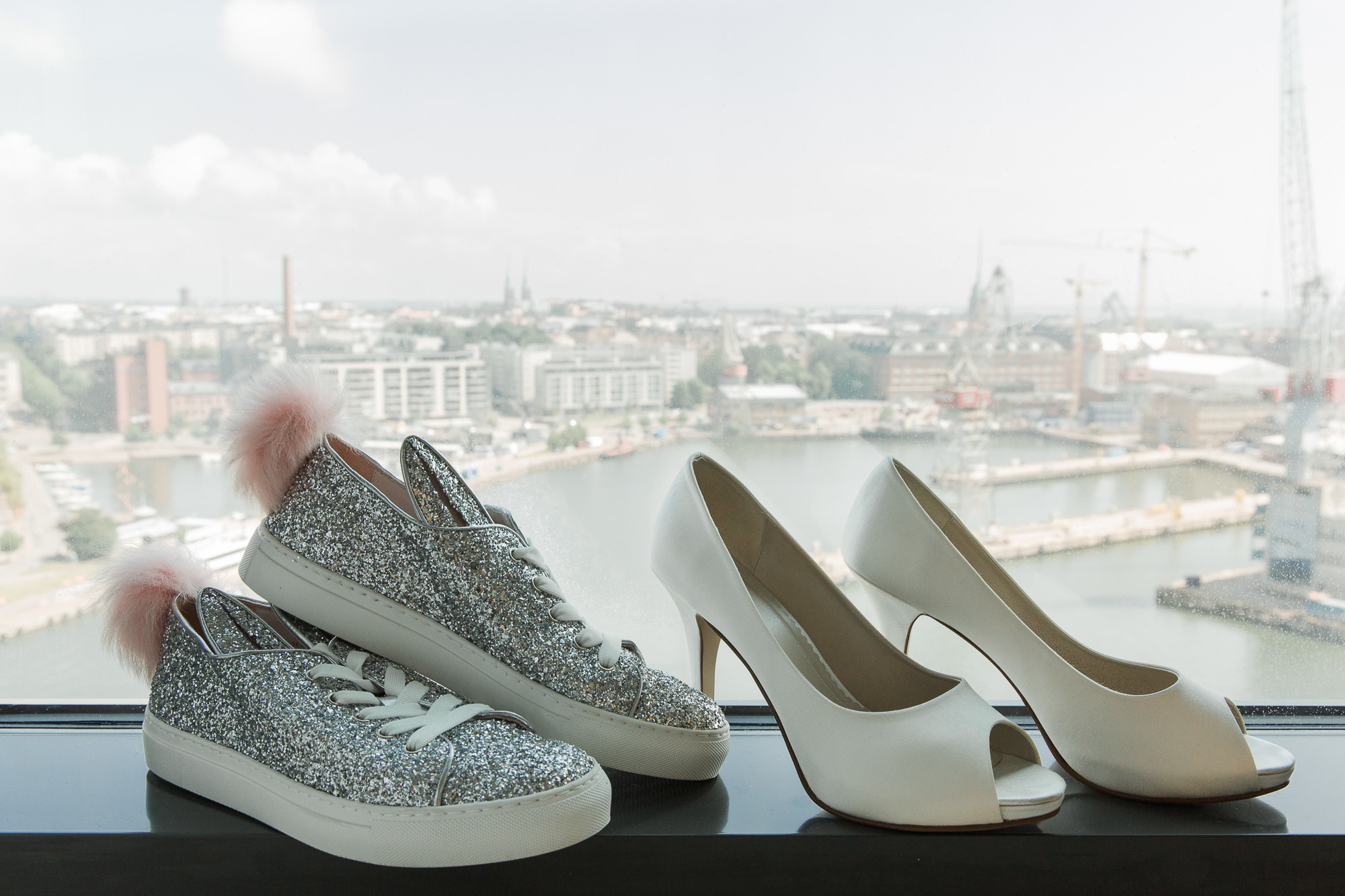 I&I, dokumentaarinen hääkuvaus Clarion hotel Helsinki, Särkänlinna