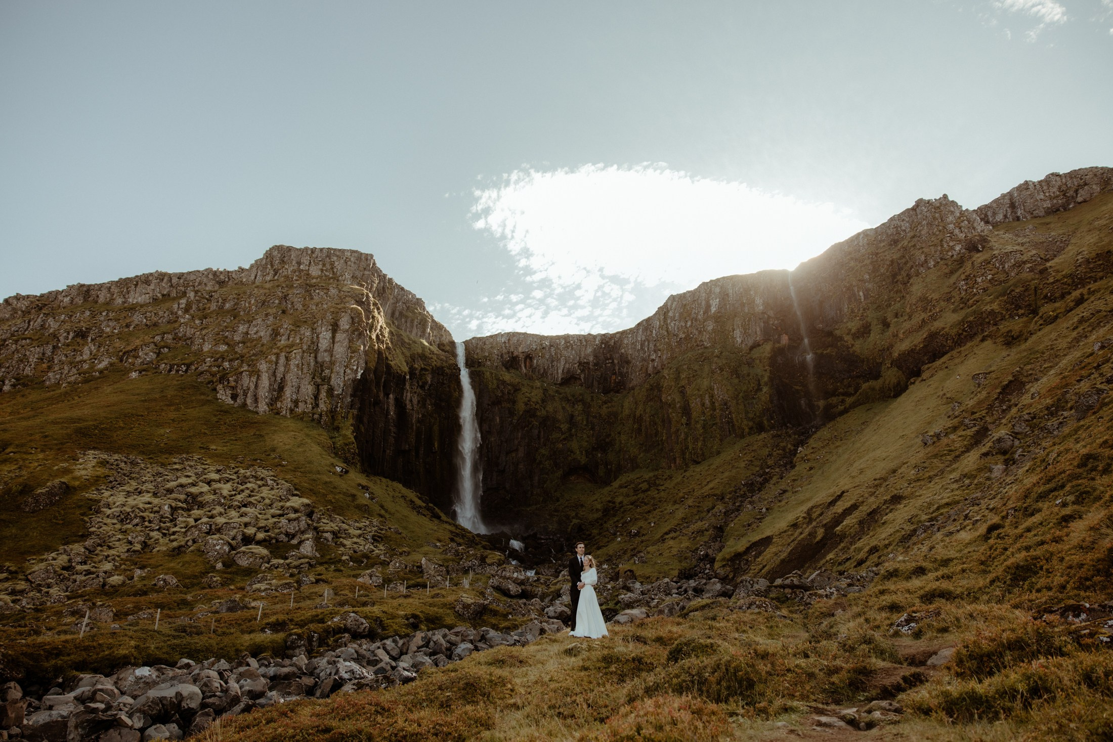 Iceland elopement at Budir Black Church | Snæfellsnes wedding by Iceland elopement photographer & videographer. Iceland elopement photographer & videographer