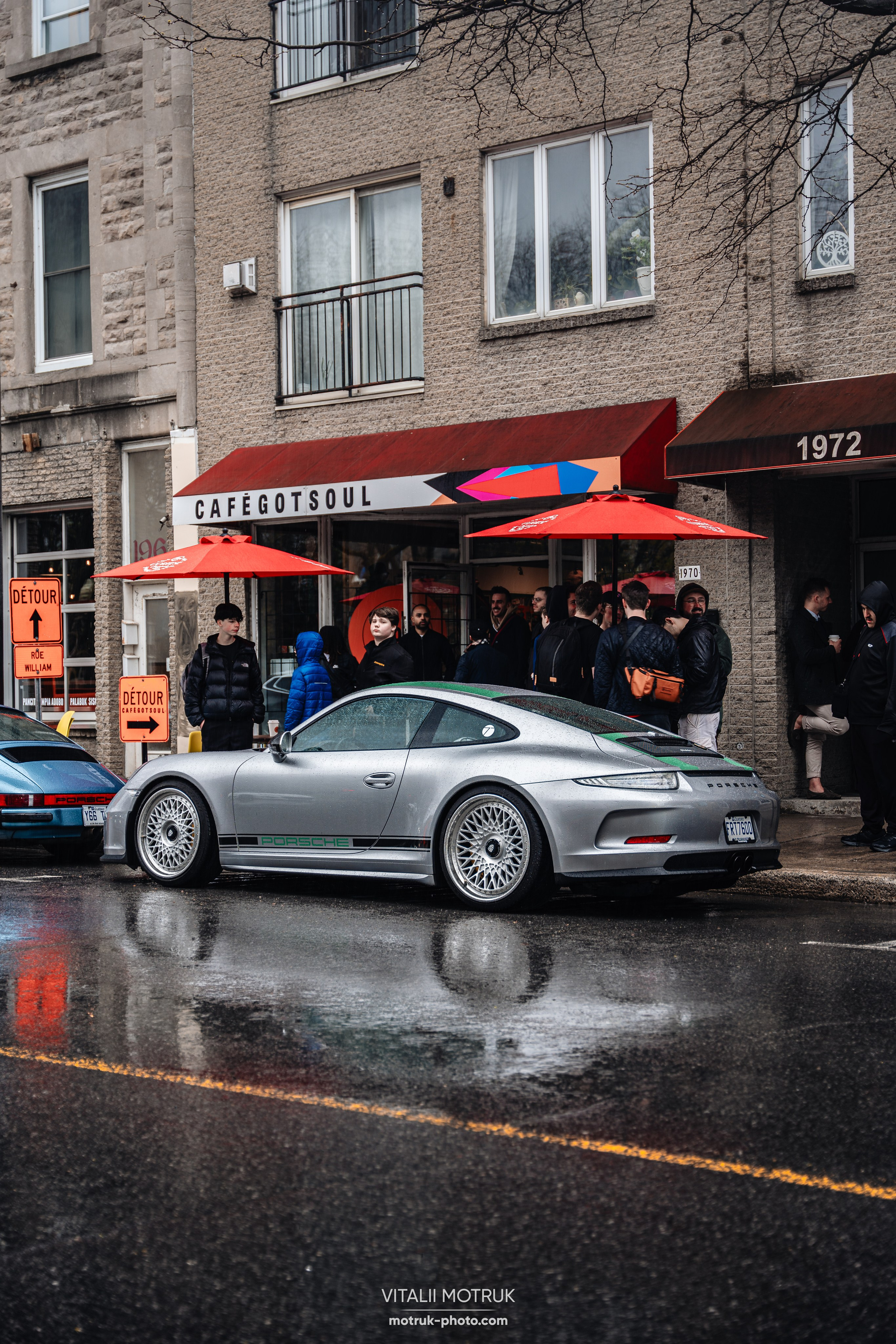 Cars and Coffee CafeGotSoul. Photographe de voitures à Paris — Vitalii Motruk