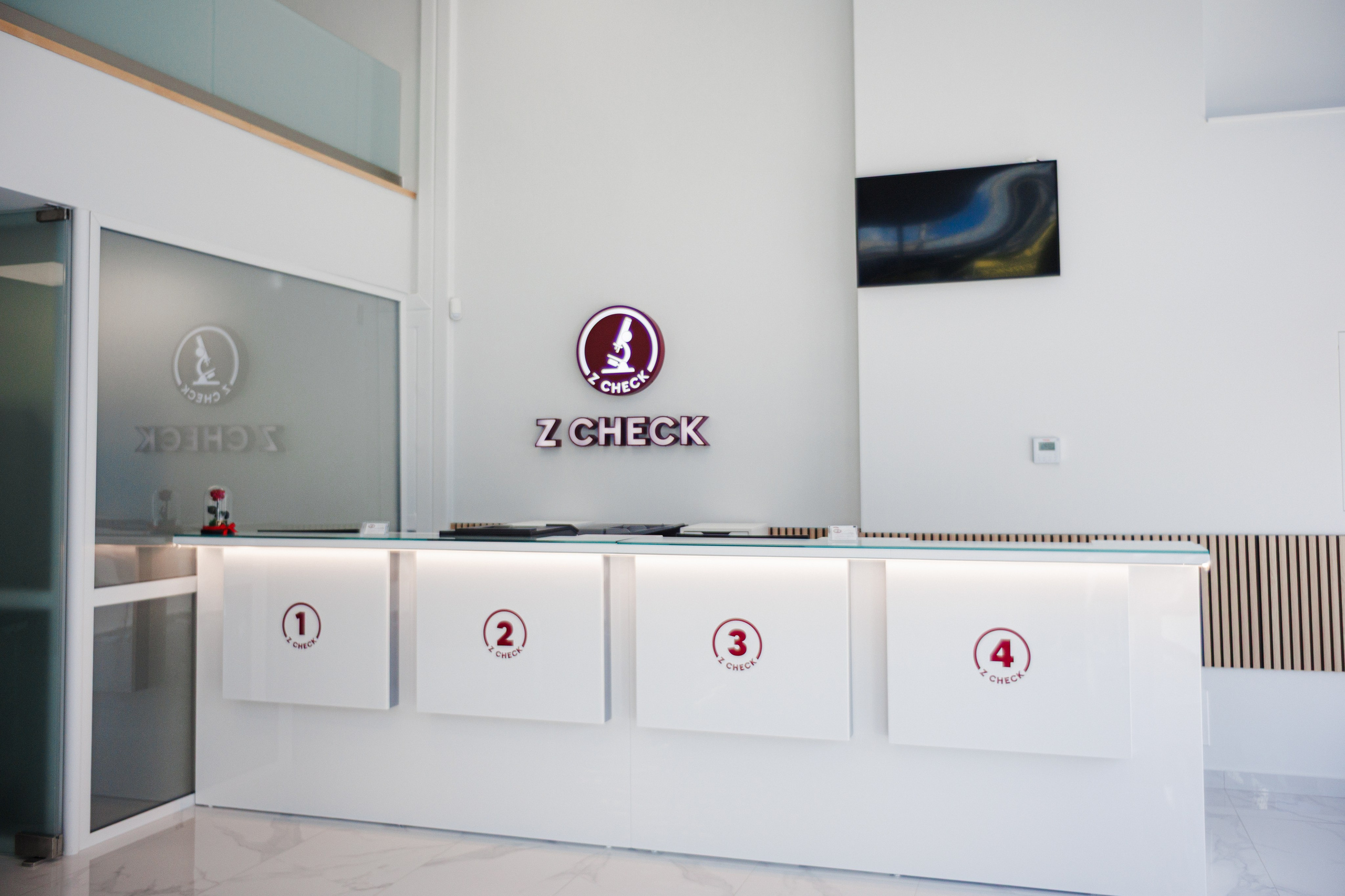 Z Check clinic photoshoot for website. Photographer in Greece Kristina