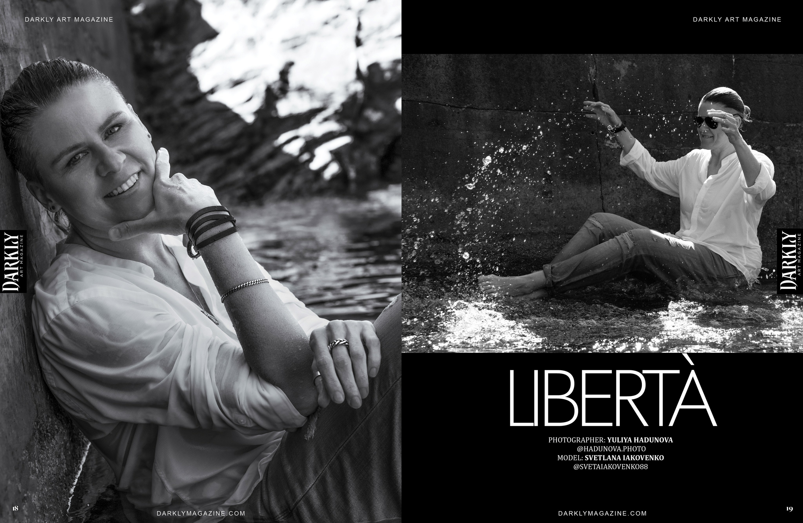 ПУБЛИКАЦИИ. Yuliya Hadunova, женский фотограф в Генуе, Италия