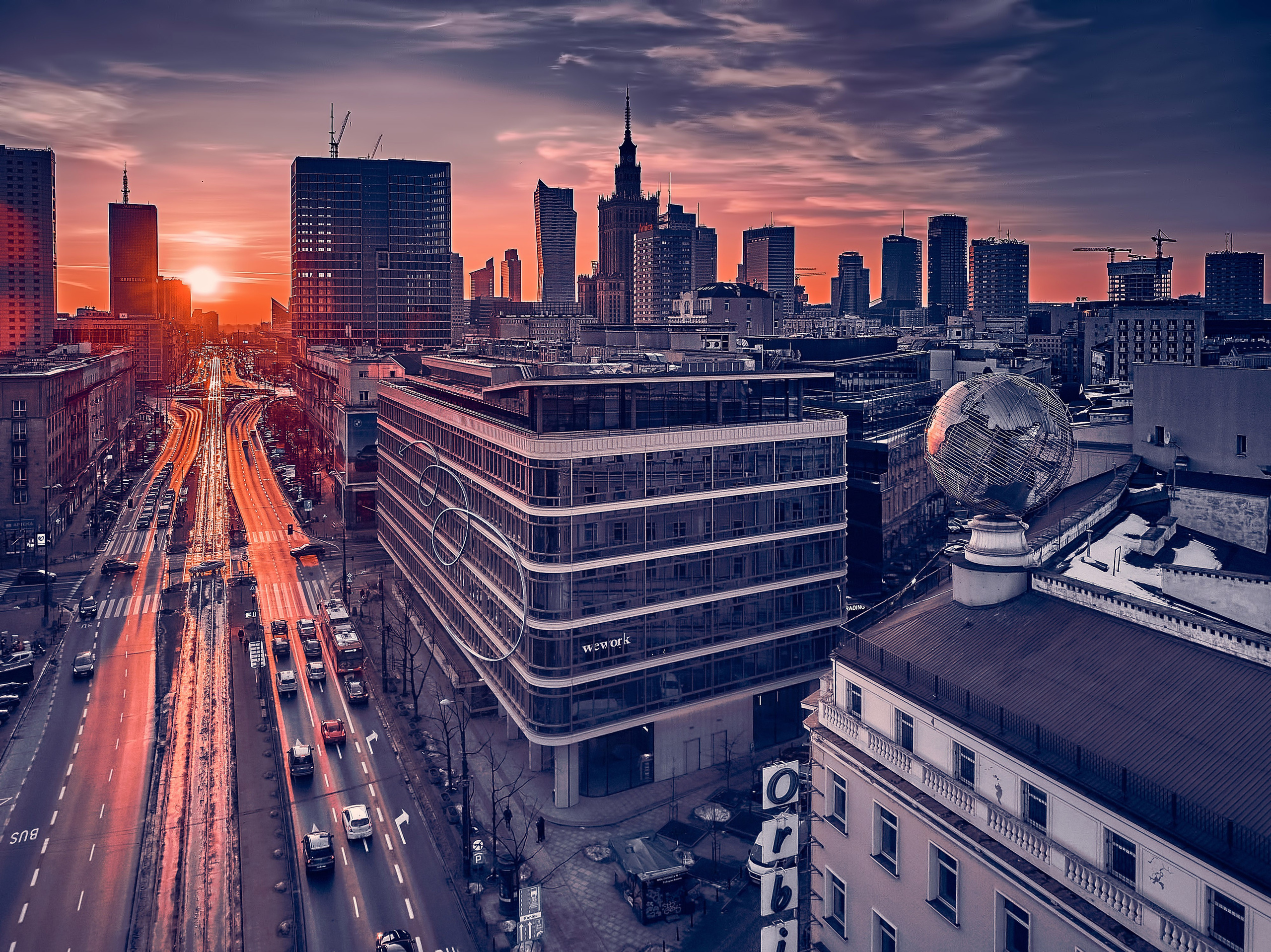 „Mam tak samo jak Ty…” - Warszawa z lotu ptaka. Andriej Szypilow — Photography & Videography