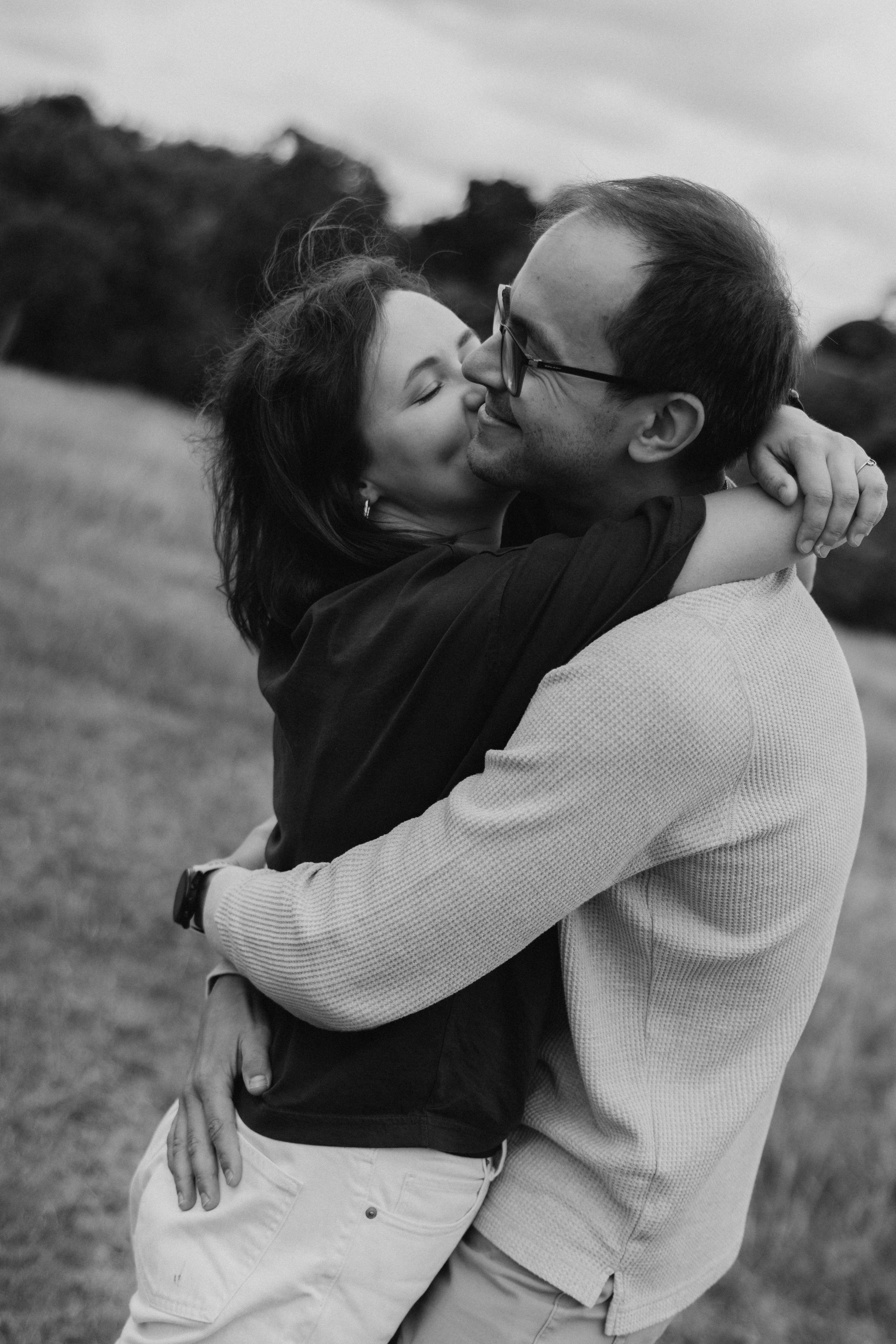 Milena with parents (Greenwich Park). Anastasia Klink, Photographer in London
