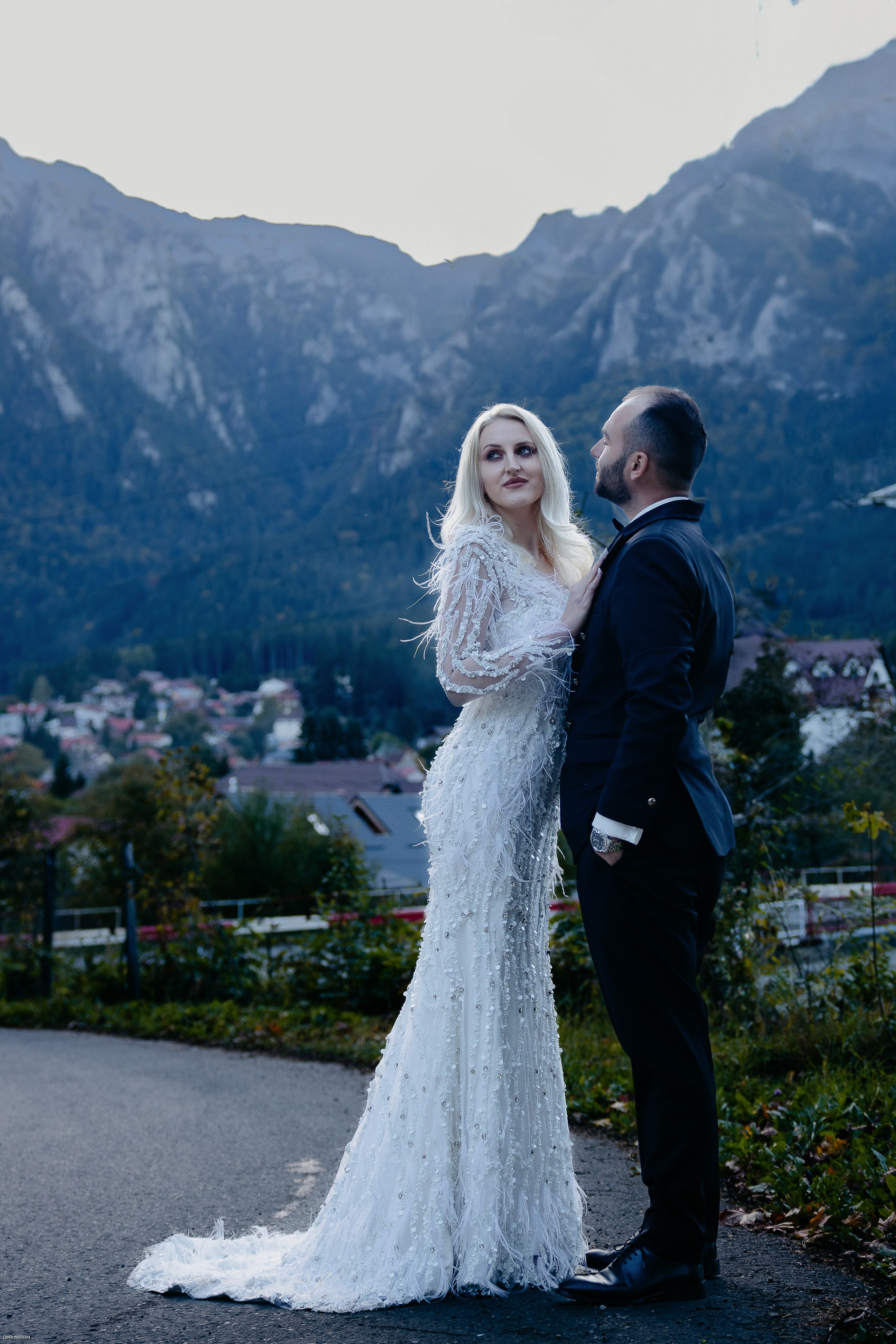 After Wedding de vis la Sinaia: O poveste de dragoste continuă. MDimaFotoStudio. Fotograf de nuntă, evenimente private și de familie