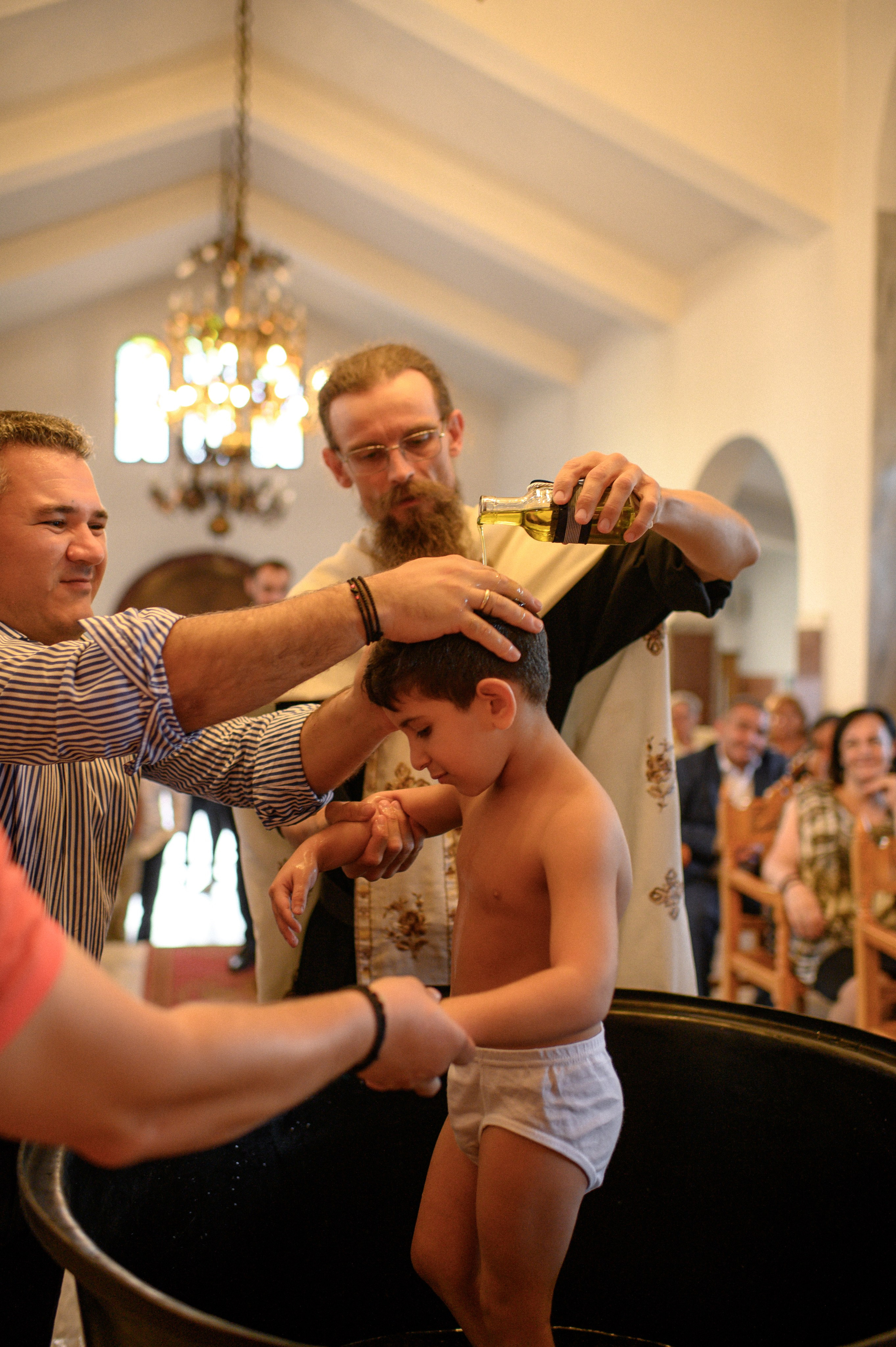 Baptism Klearhos. Семейная, детская, портретная и предметная фотосъемка в Салониках