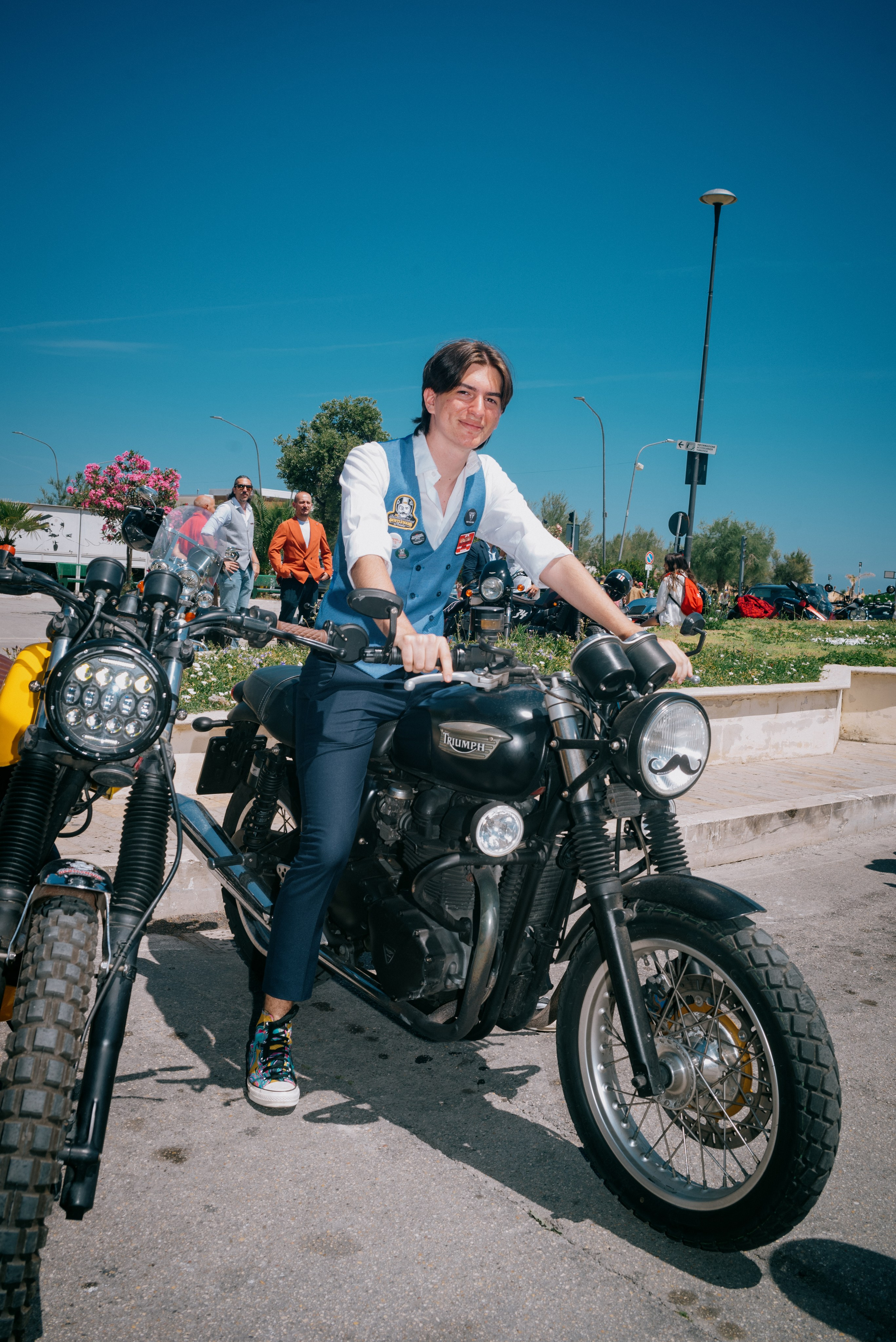 Distinguished Gentleman's Ride 2024. Photographer Iuliia Gladkikh, Italy, Abruzzo
