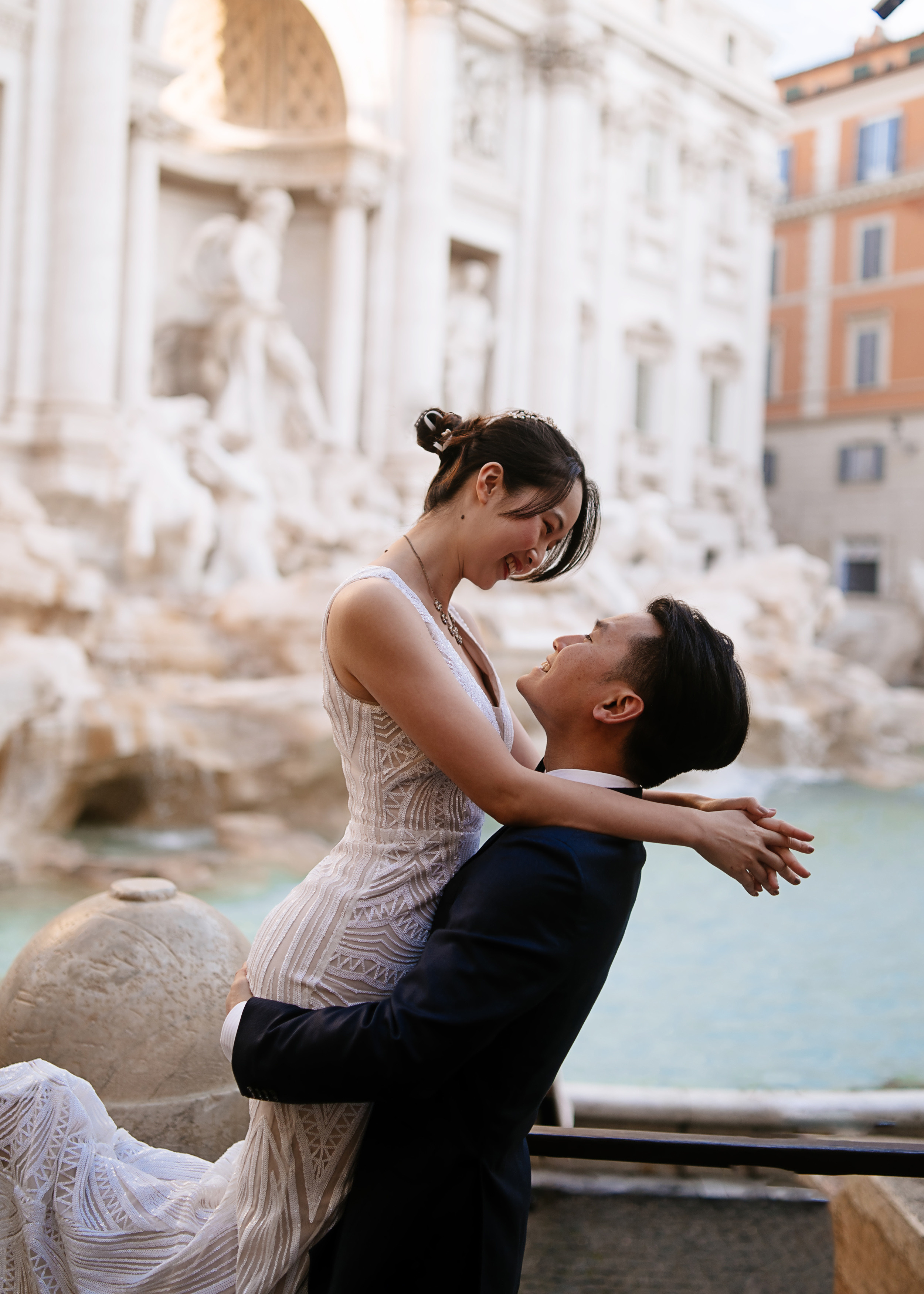 Trevi wedding photoshoot. Photographer in Rome and Italy. Stas Varych