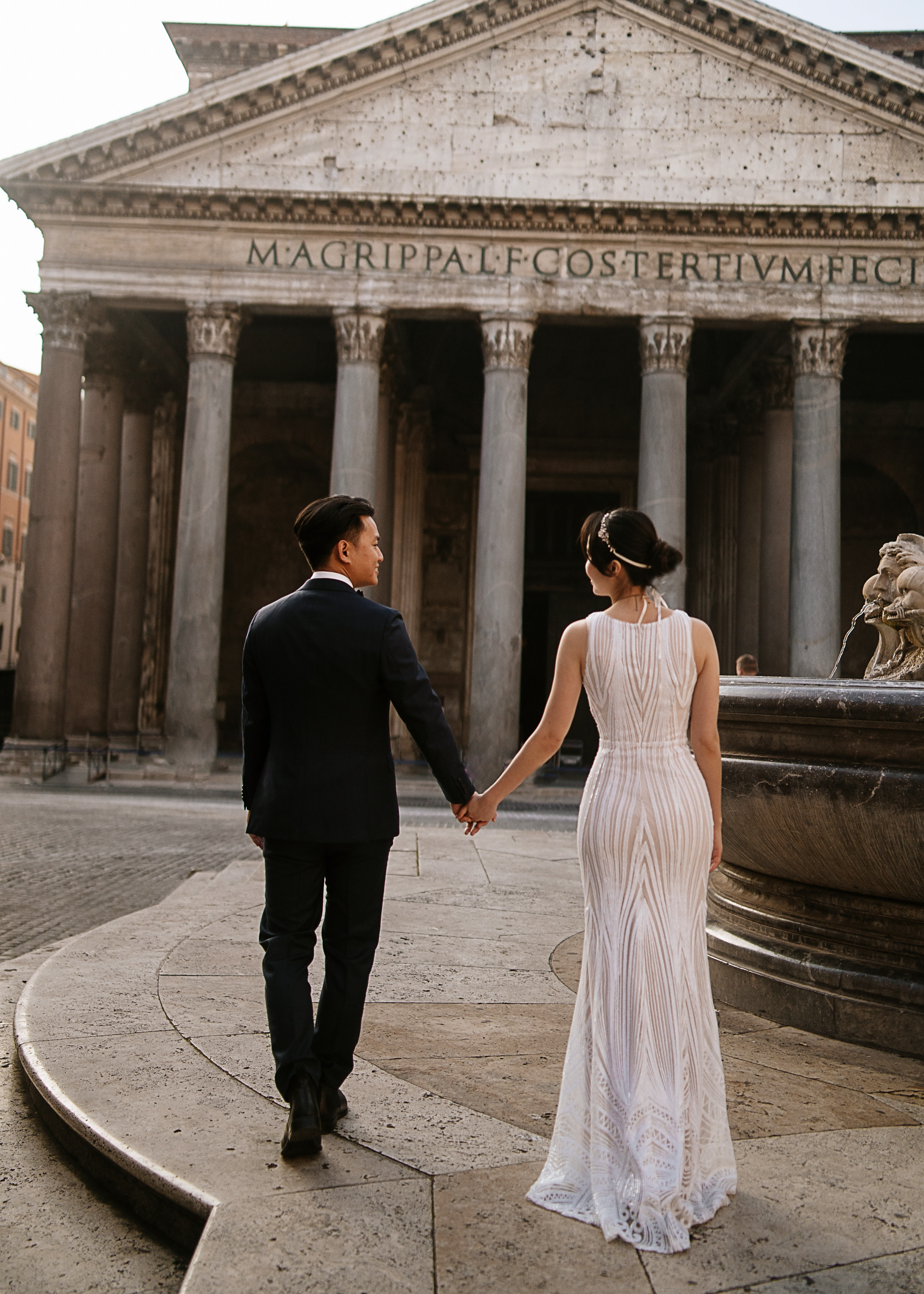 Trevi wedding photoshoot. Photographer in Rome and Italy. Stas Varych