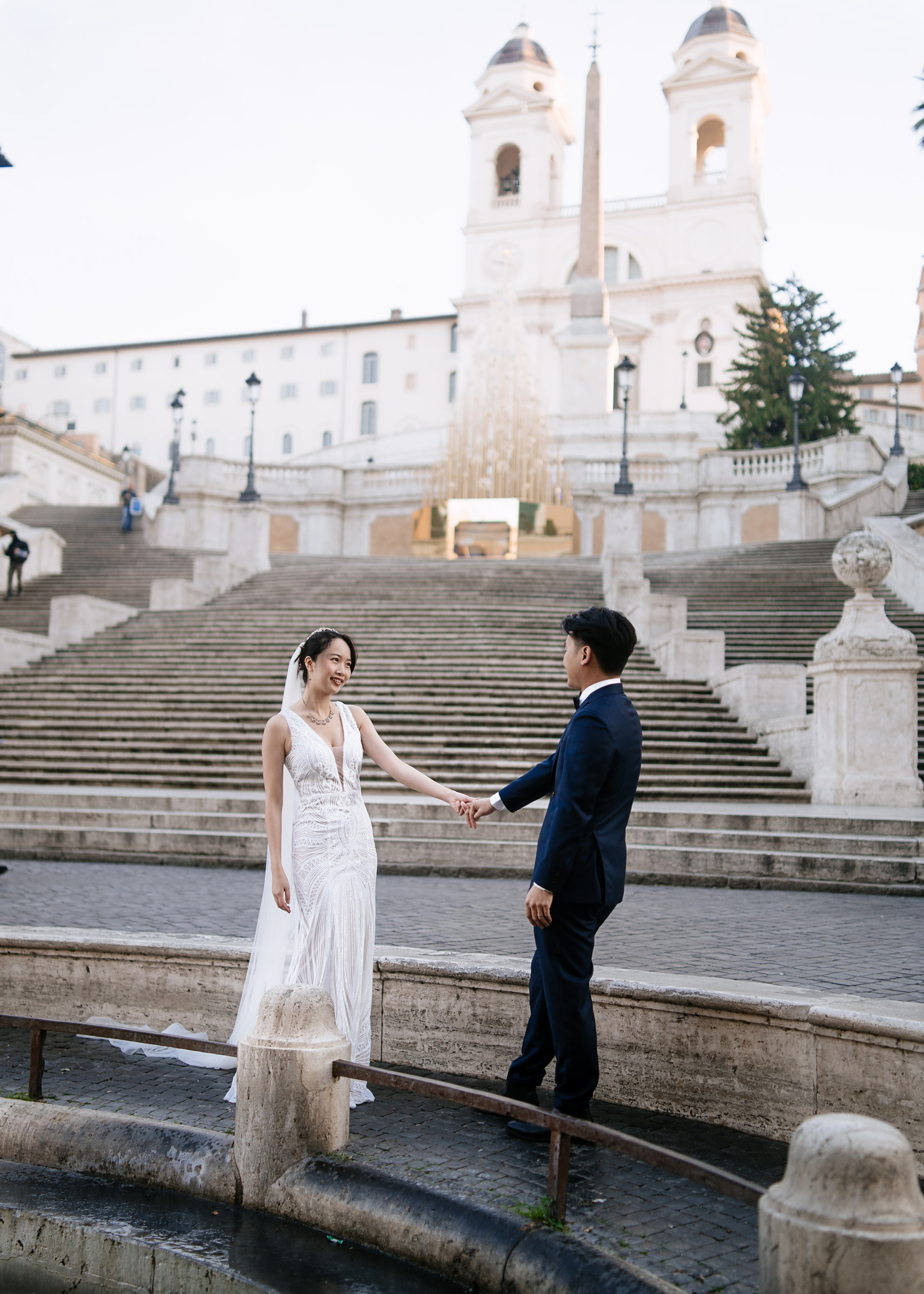 Trevi wedding photoshoot. Photographer in Rome and Italy. Stas Varych