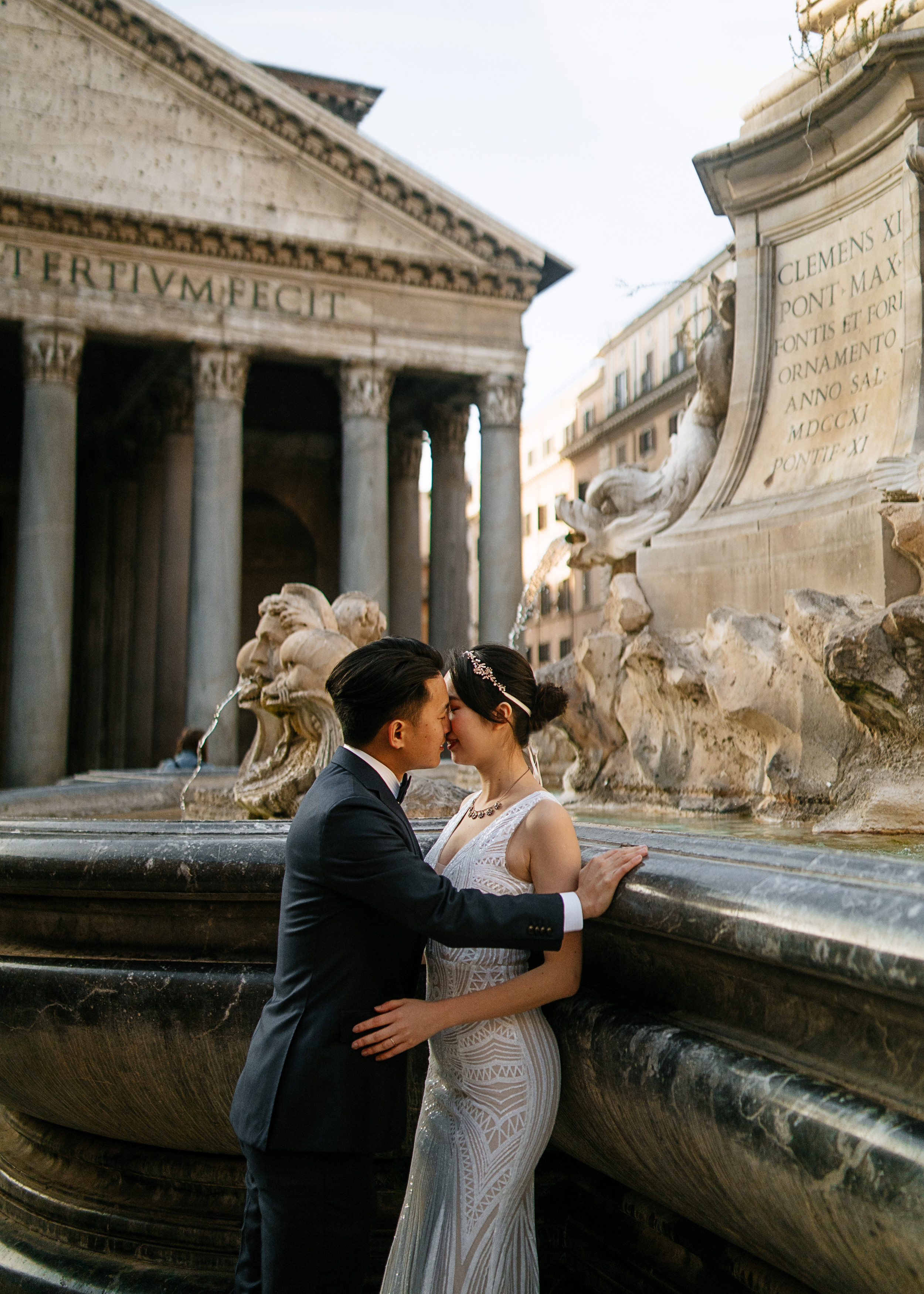 Trevi wedding photoshoot. Photographer in Rome and Italy. Stas Varych