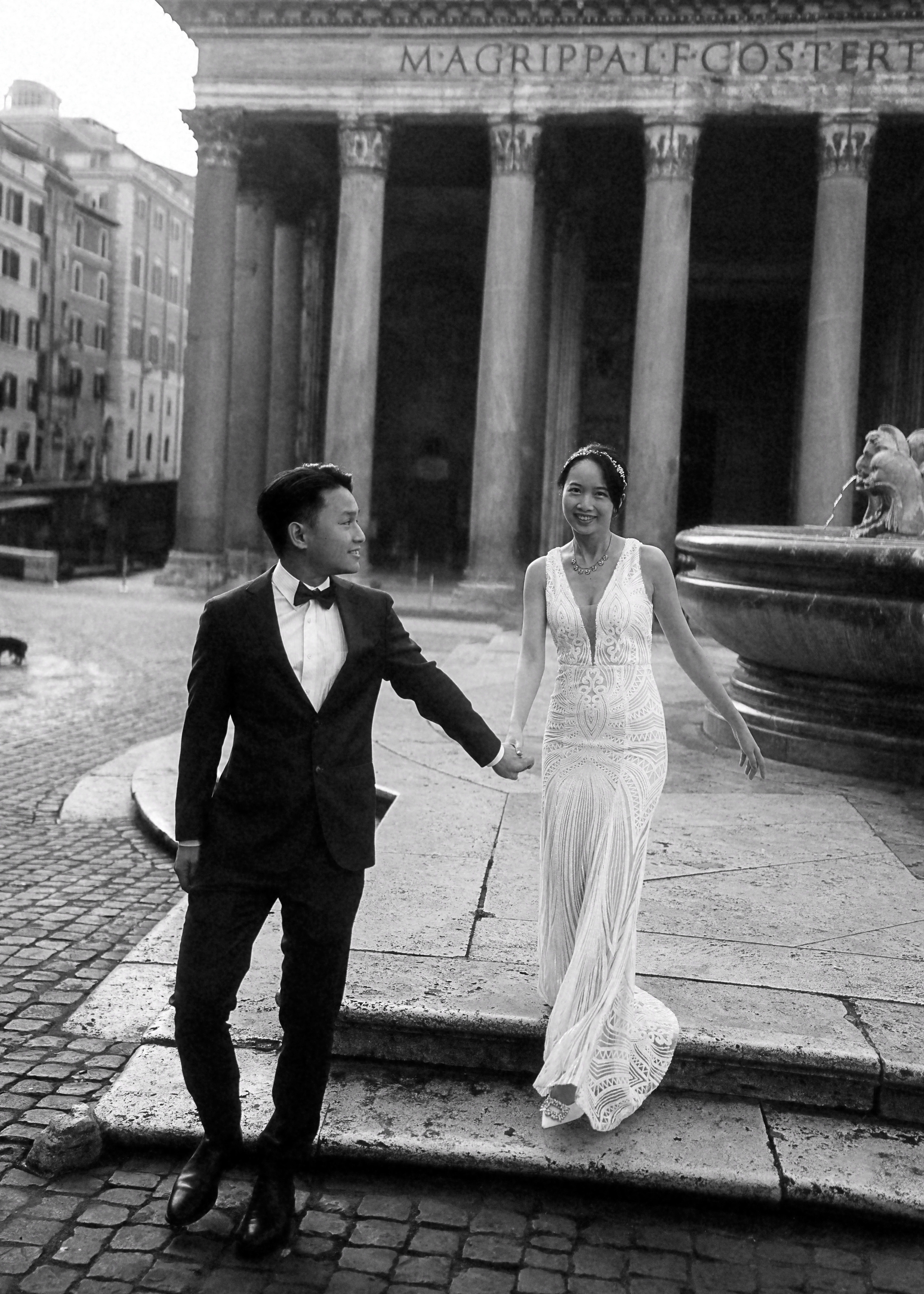 Trevi wedding photoshoot. Photographer in Rome and Italy. Stas Varych