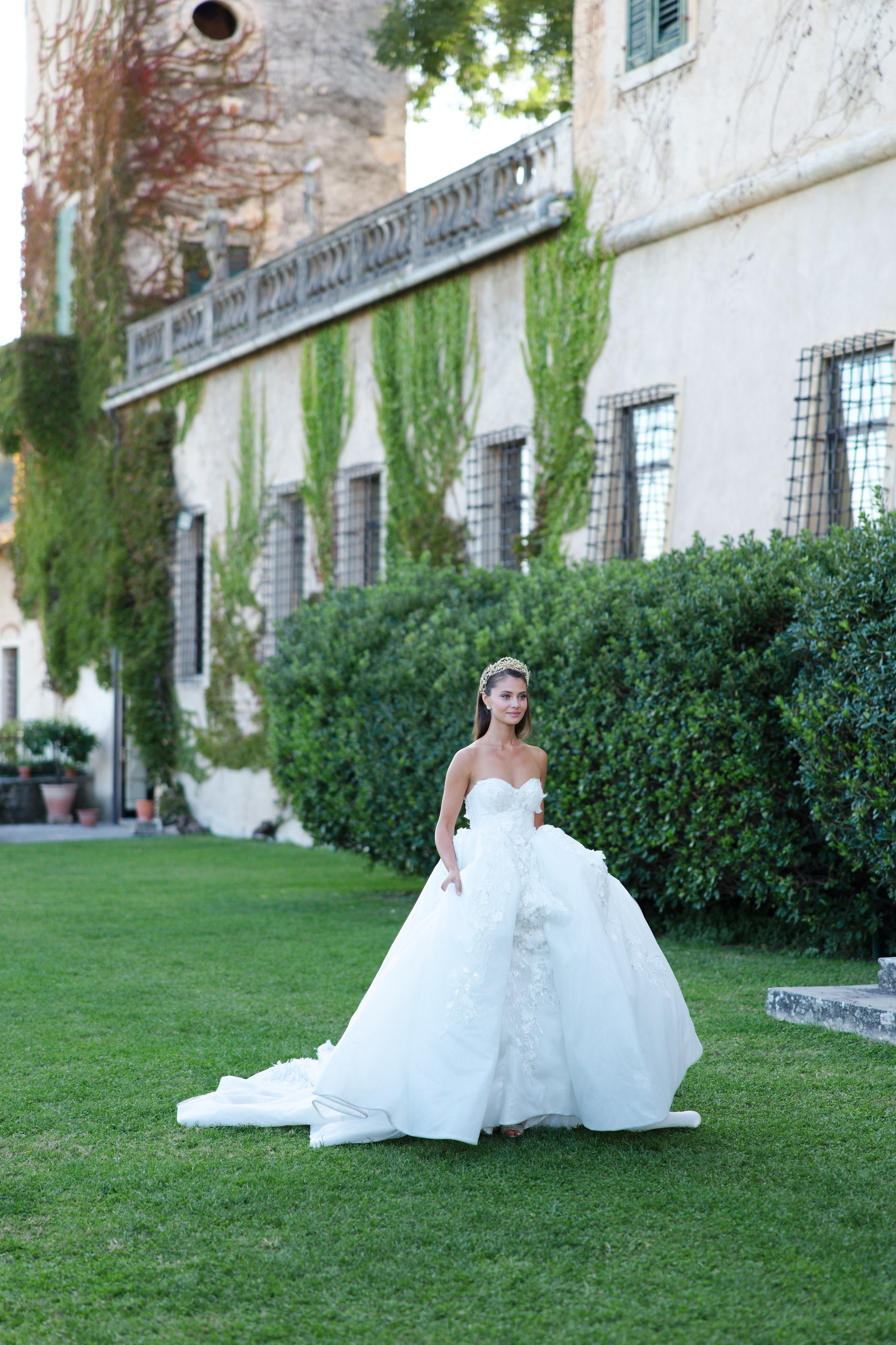 Wedding editorial at Villa Arvedi, Verona, Italy