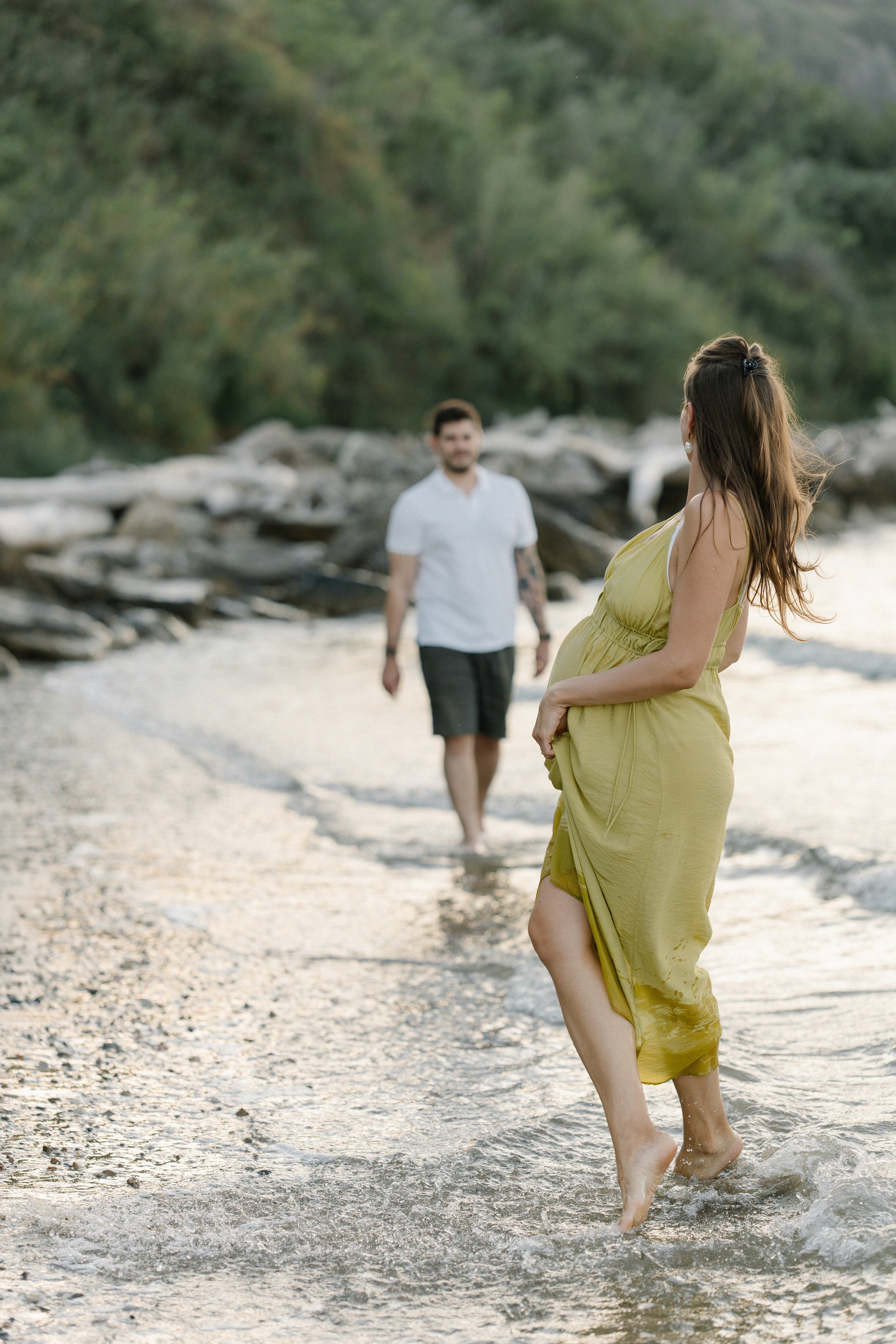 In dolce attesa. Fotografa Rimini