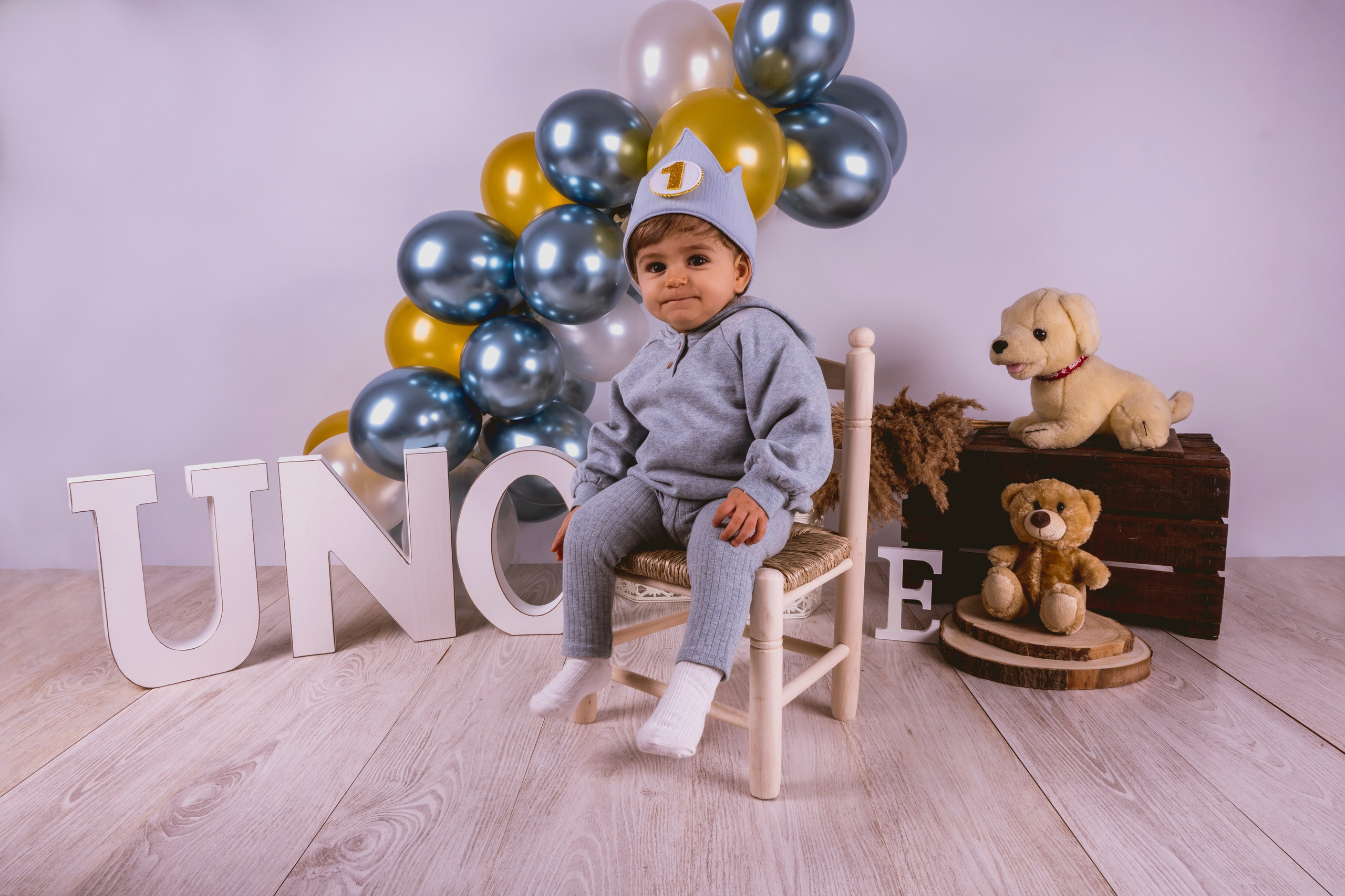 Emilio - Primer añito. Fotografía Antonio Luis Bascón