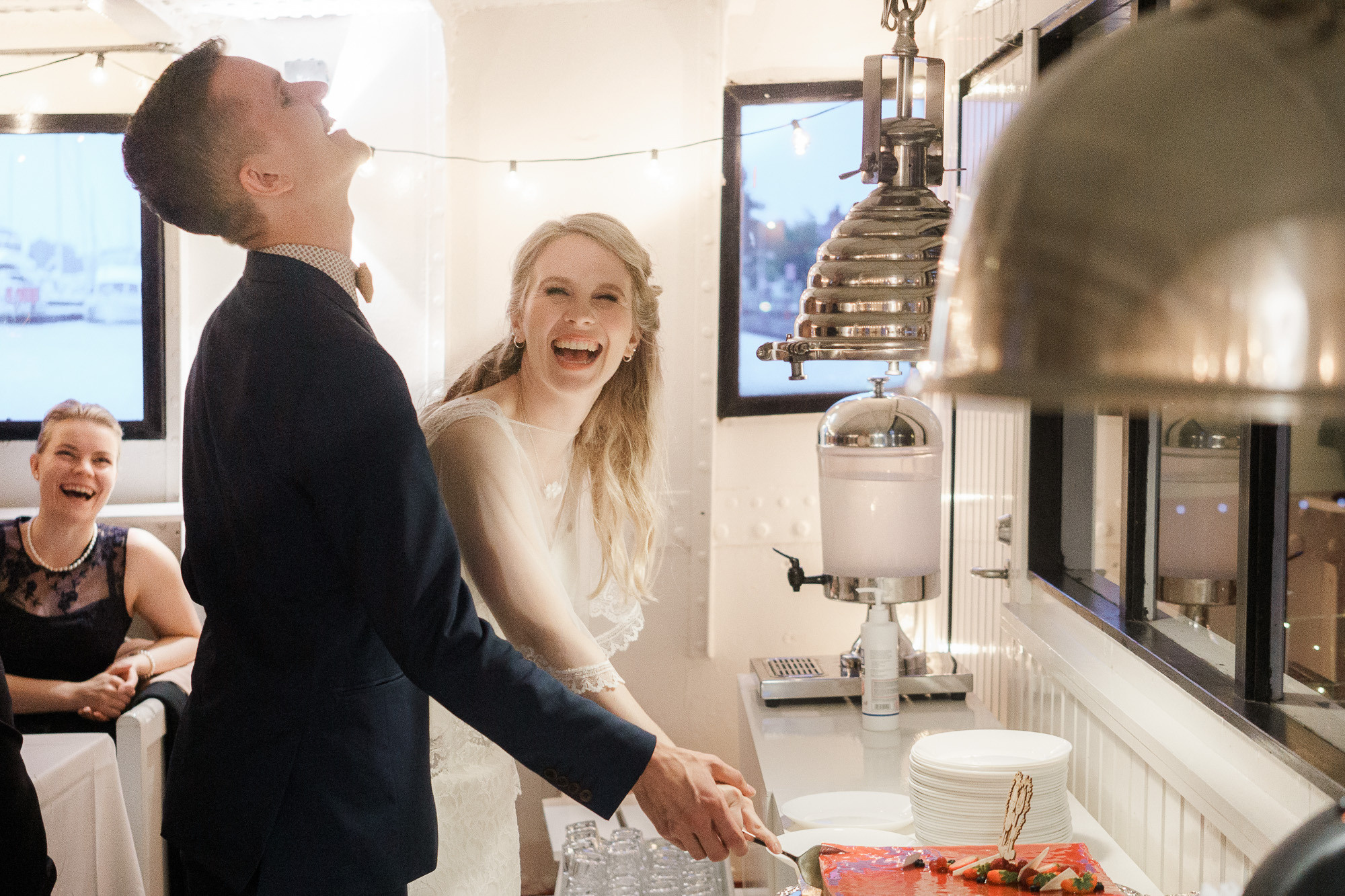 Milla-Maria&Miska/hääkuvaus Relandersgrund Majakkalaivalla