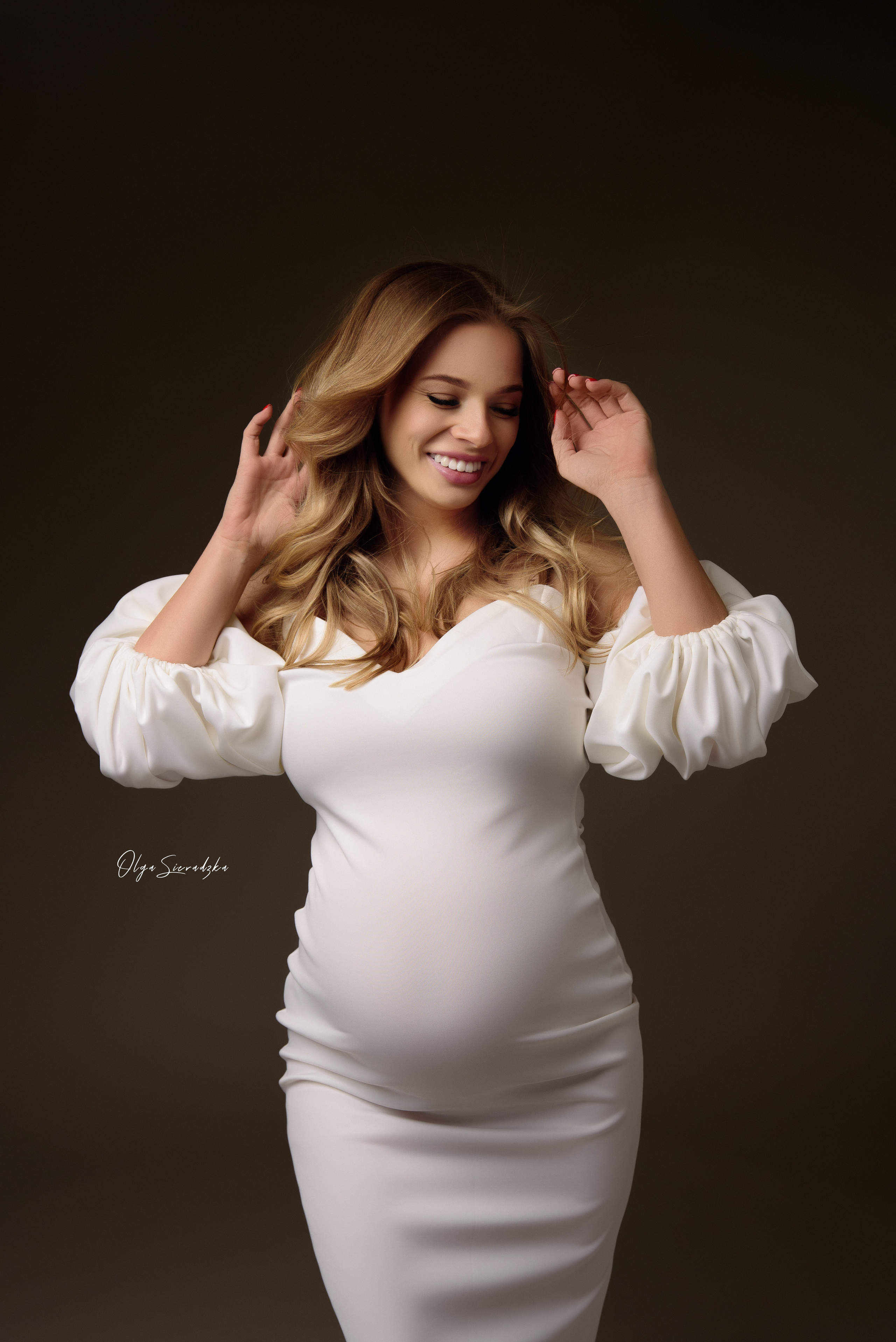 Sesje ciążowe. Olga Sieradzka fotograf rodzinny, ciążowy i dziecięcy w Pile