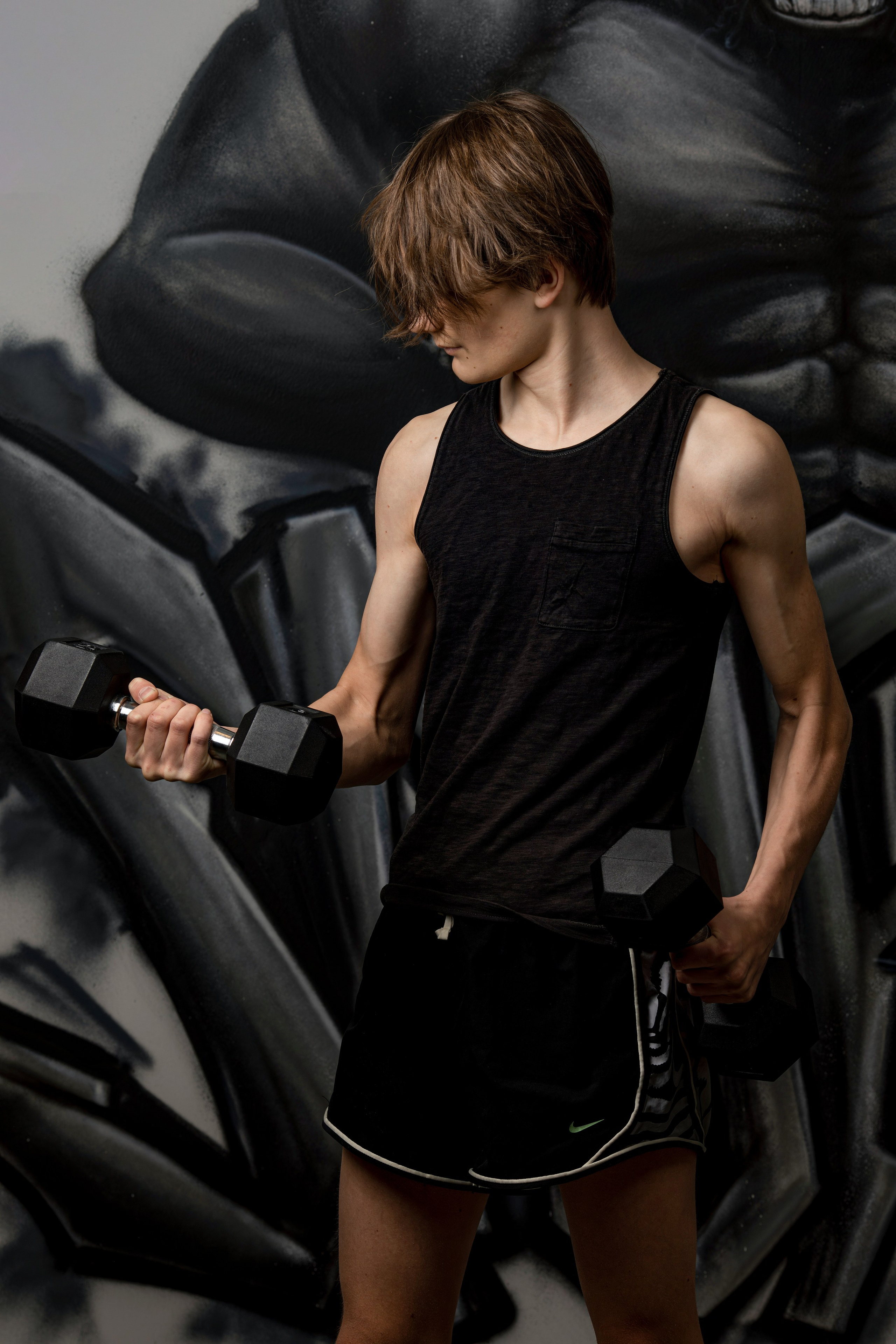 Спортзал. Екатерина Мансур Портретный фотограф в Финляндии (Хельсинки и Уусима)