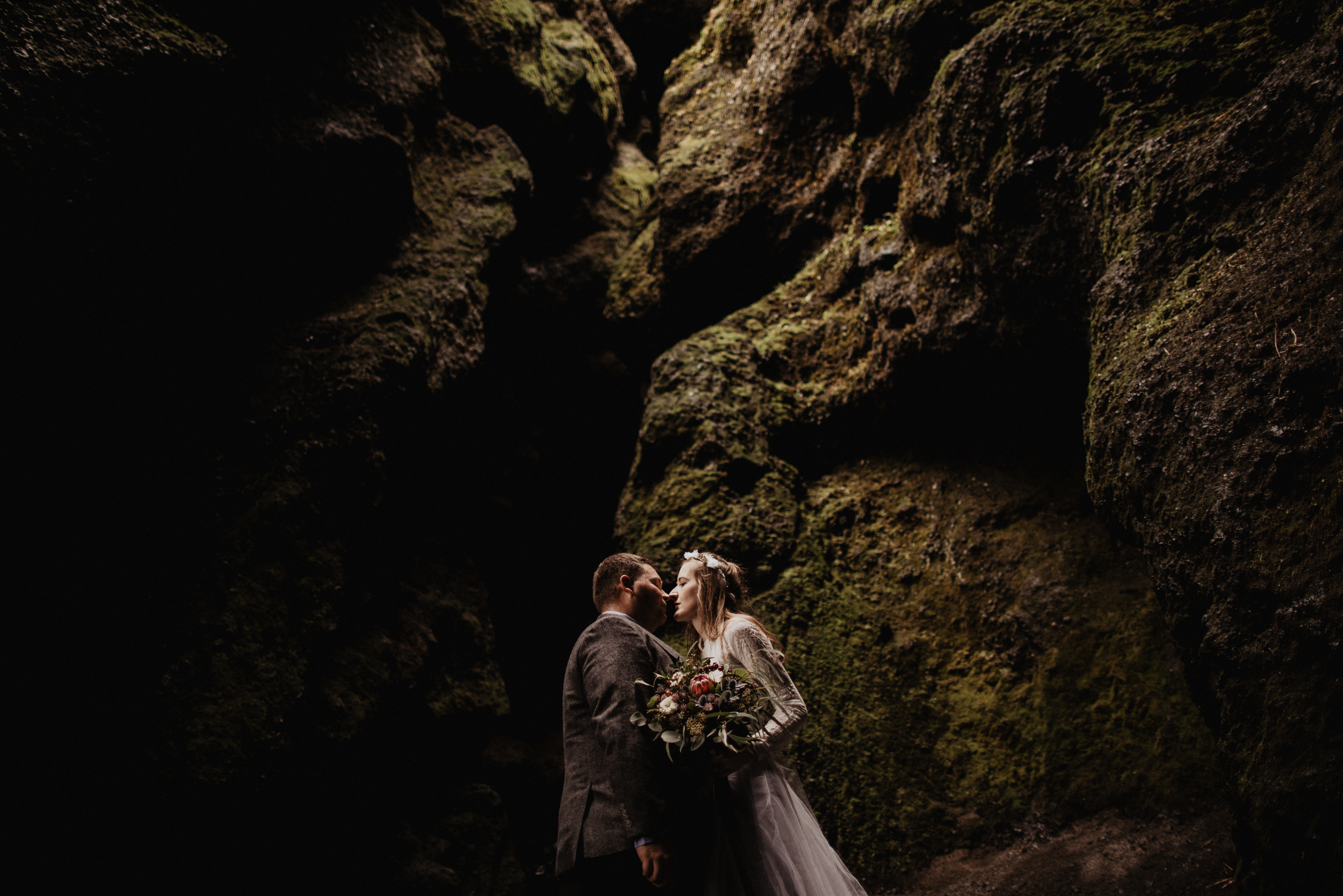 Iceland elopement in Snaefellsnes peninsula. Iceland elopement photographer & videographer