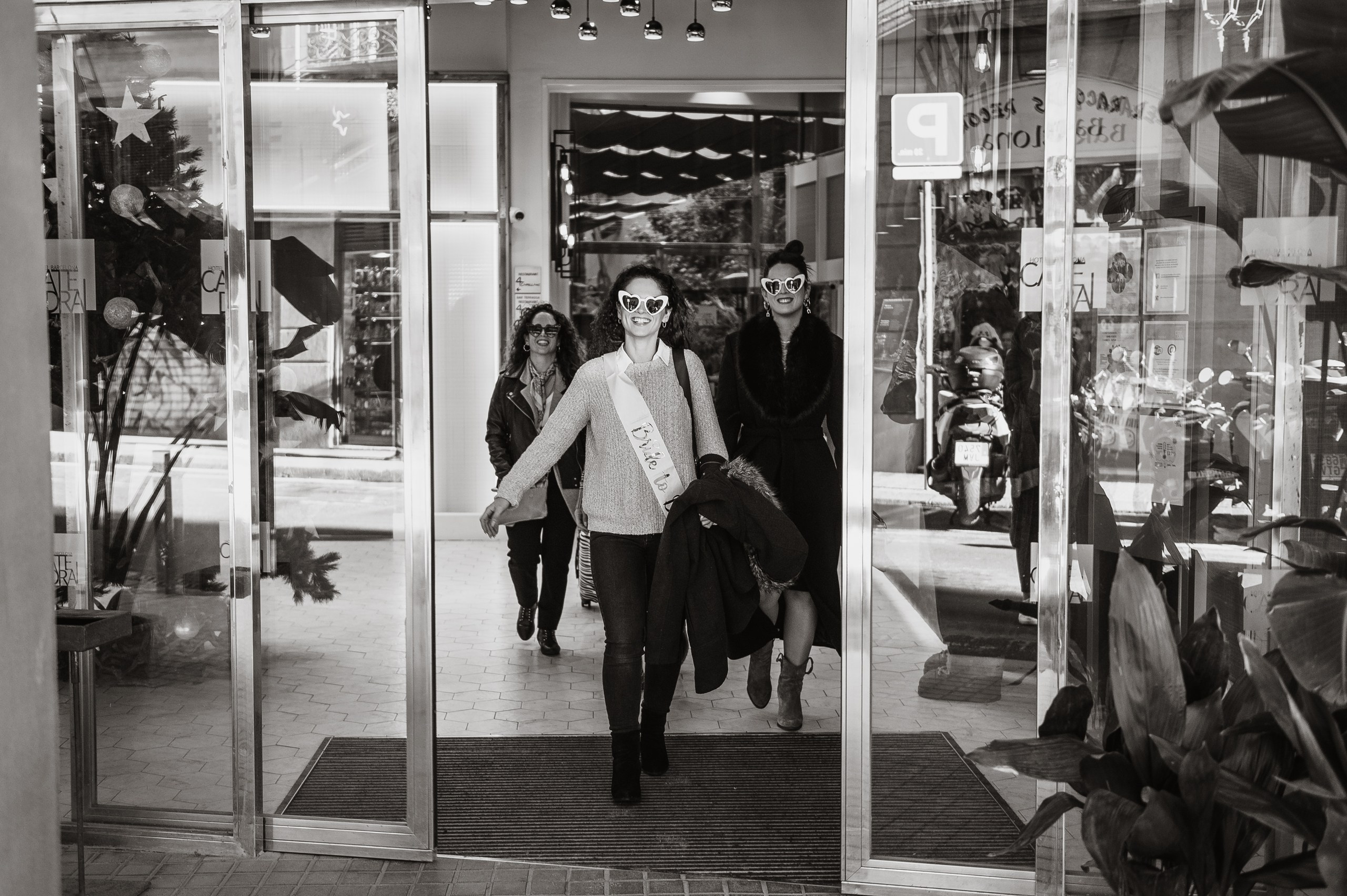 Sesión de fotos en Barcelona para despedidas de soltero y soltera. Fotógrafa Ekaterina Gasanova - sesiones de fotos en Barcelona