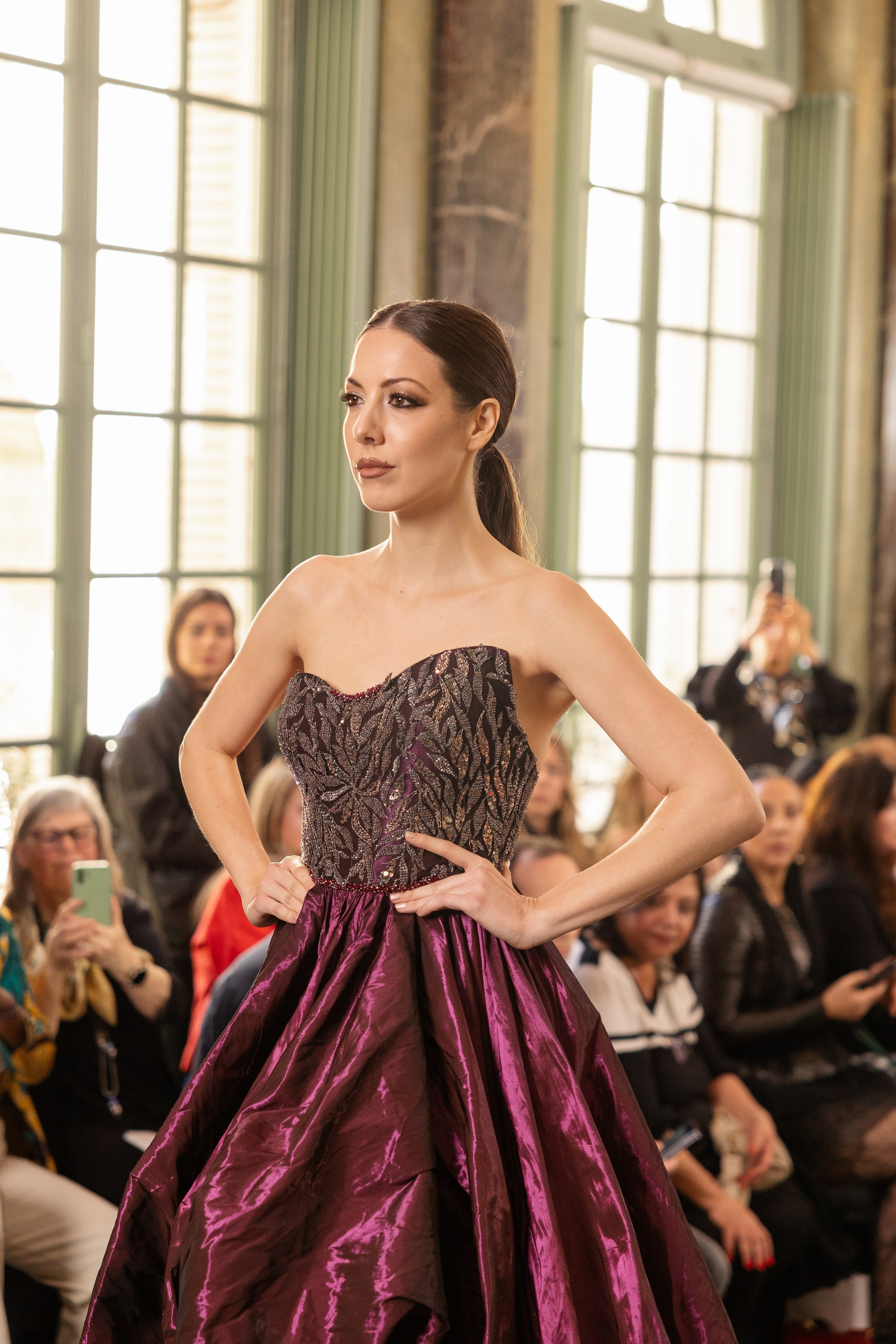 Paris fashion week. MATVEEVA STUDIO