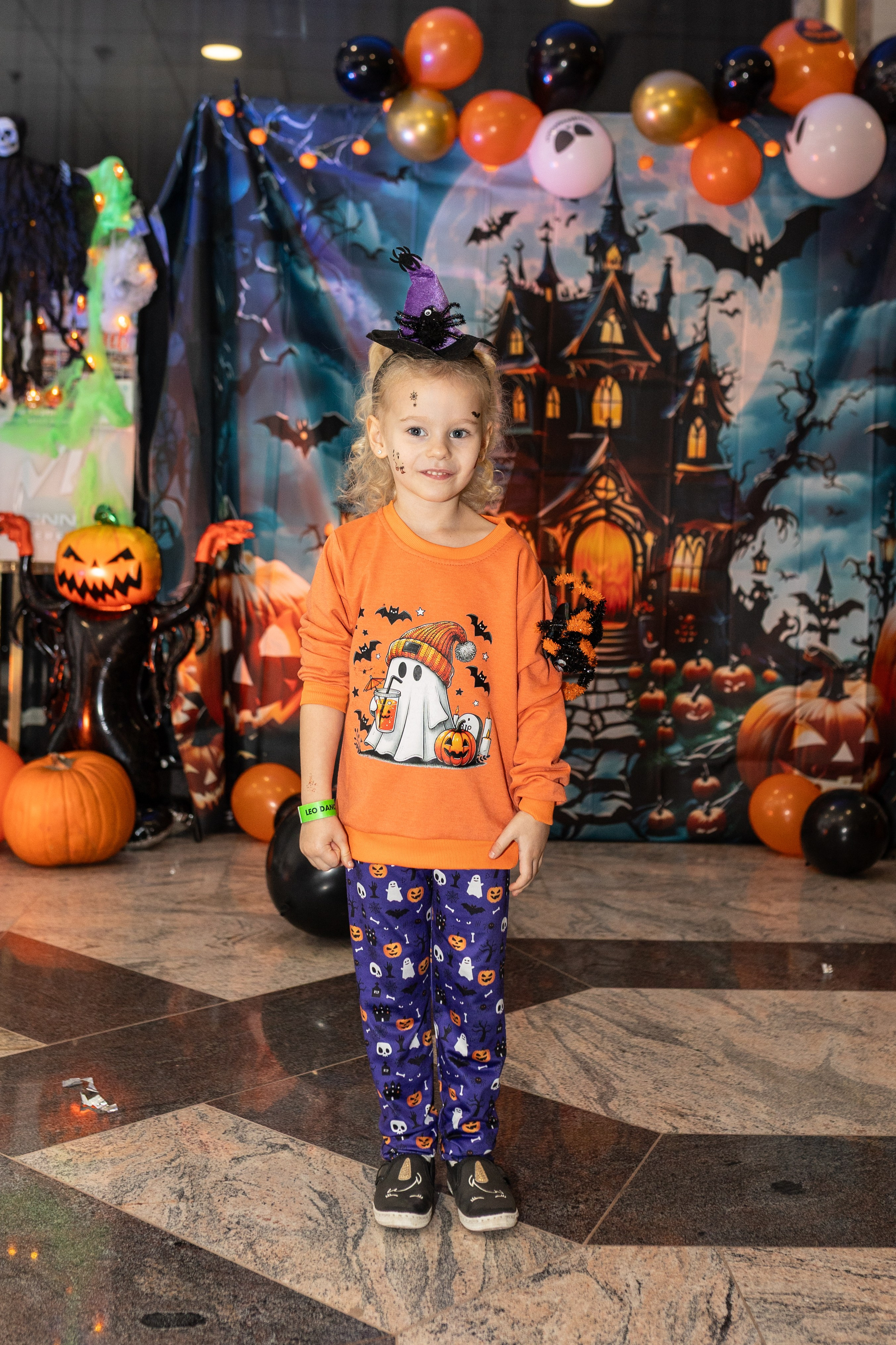 Leo dance studio Helloween 2025. Семейный и детский фотограф в Варшаве Мила Бобровская